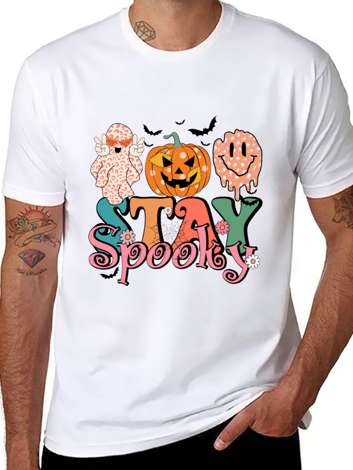 Stay Spooky Halloween Graphic Tee