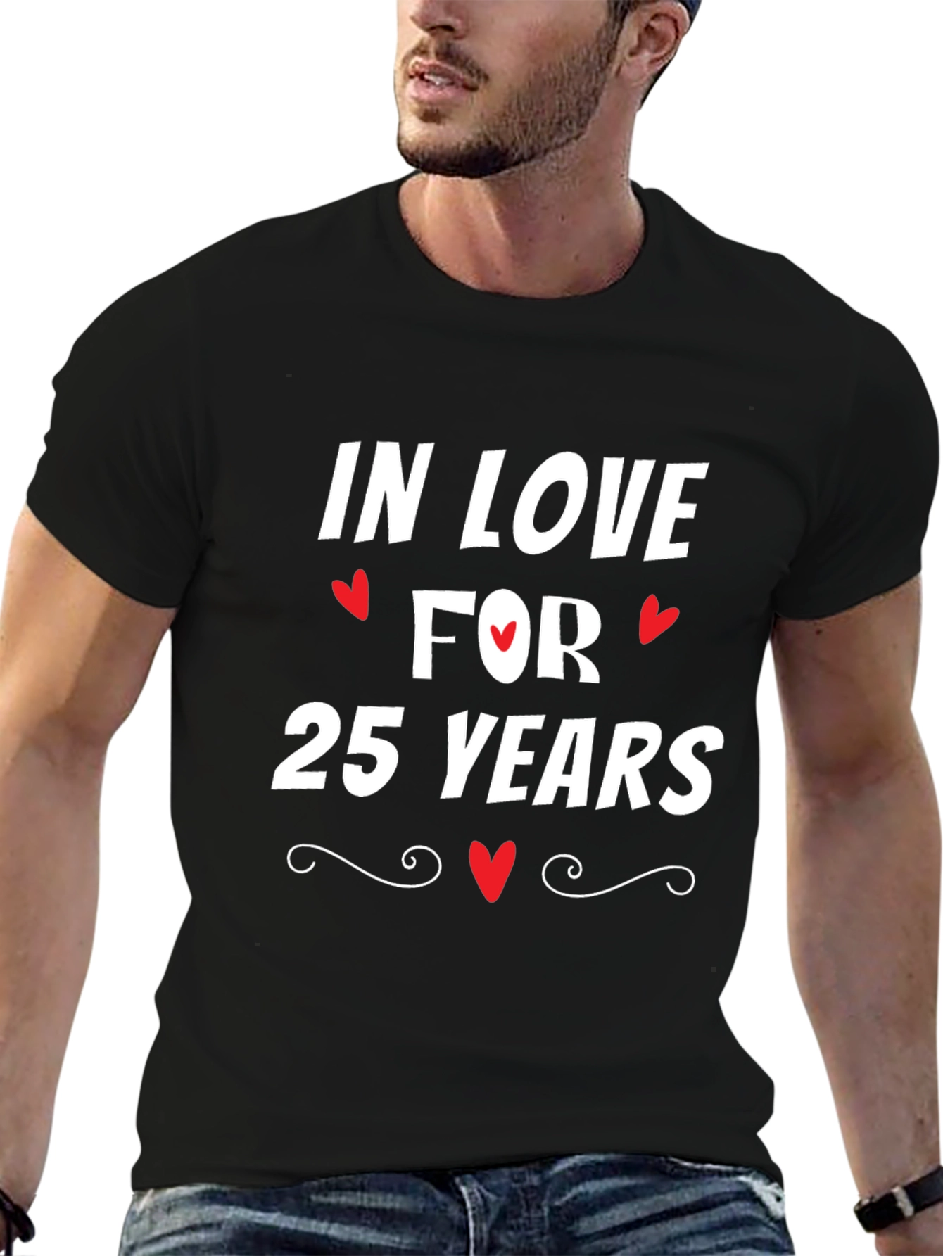 In Love For 25 Years Anniversary T-Shirt