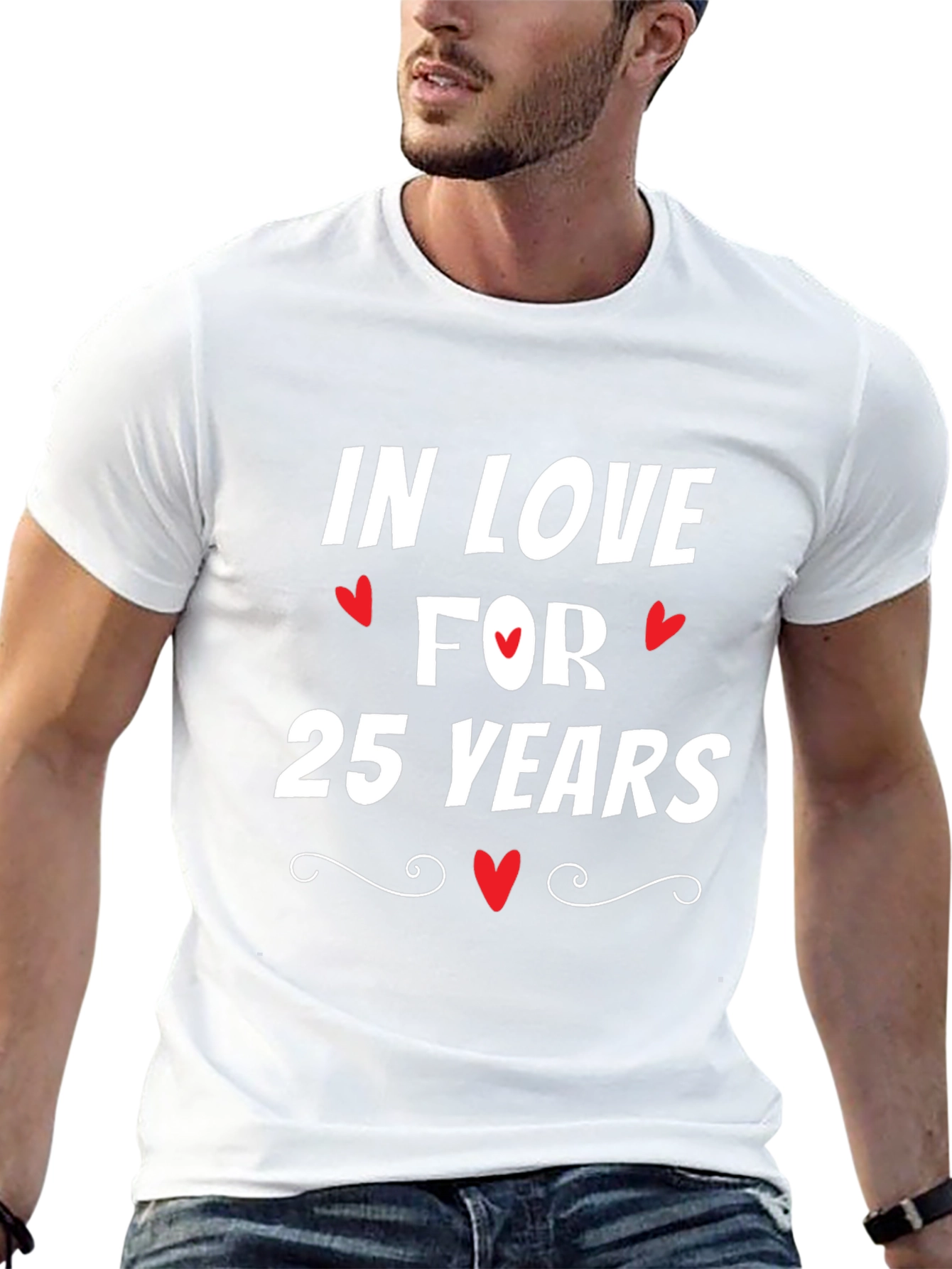 In Love For 25 Years Anniversary T-Shirt