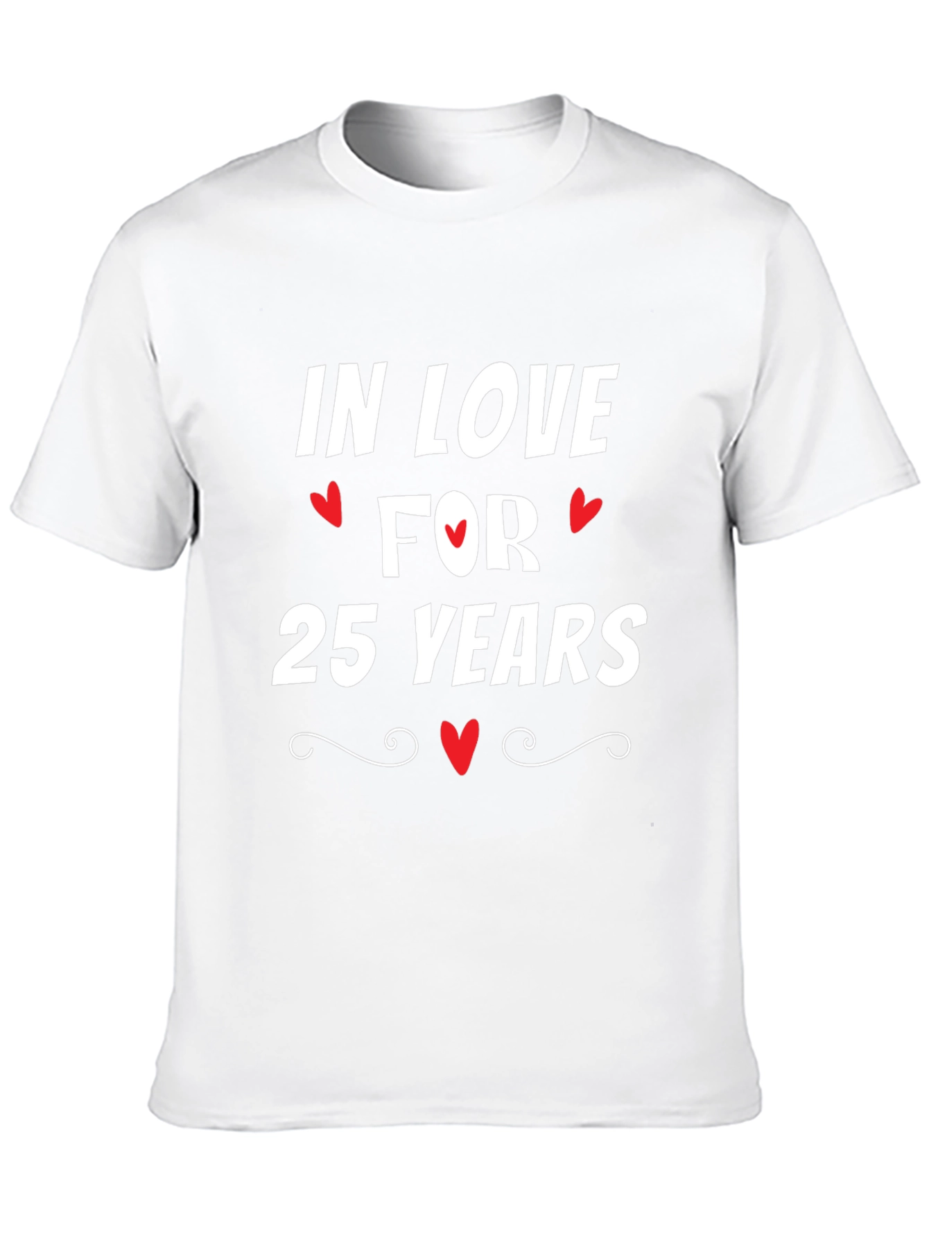 In Love For 25 Years Anniversary T-Shirt