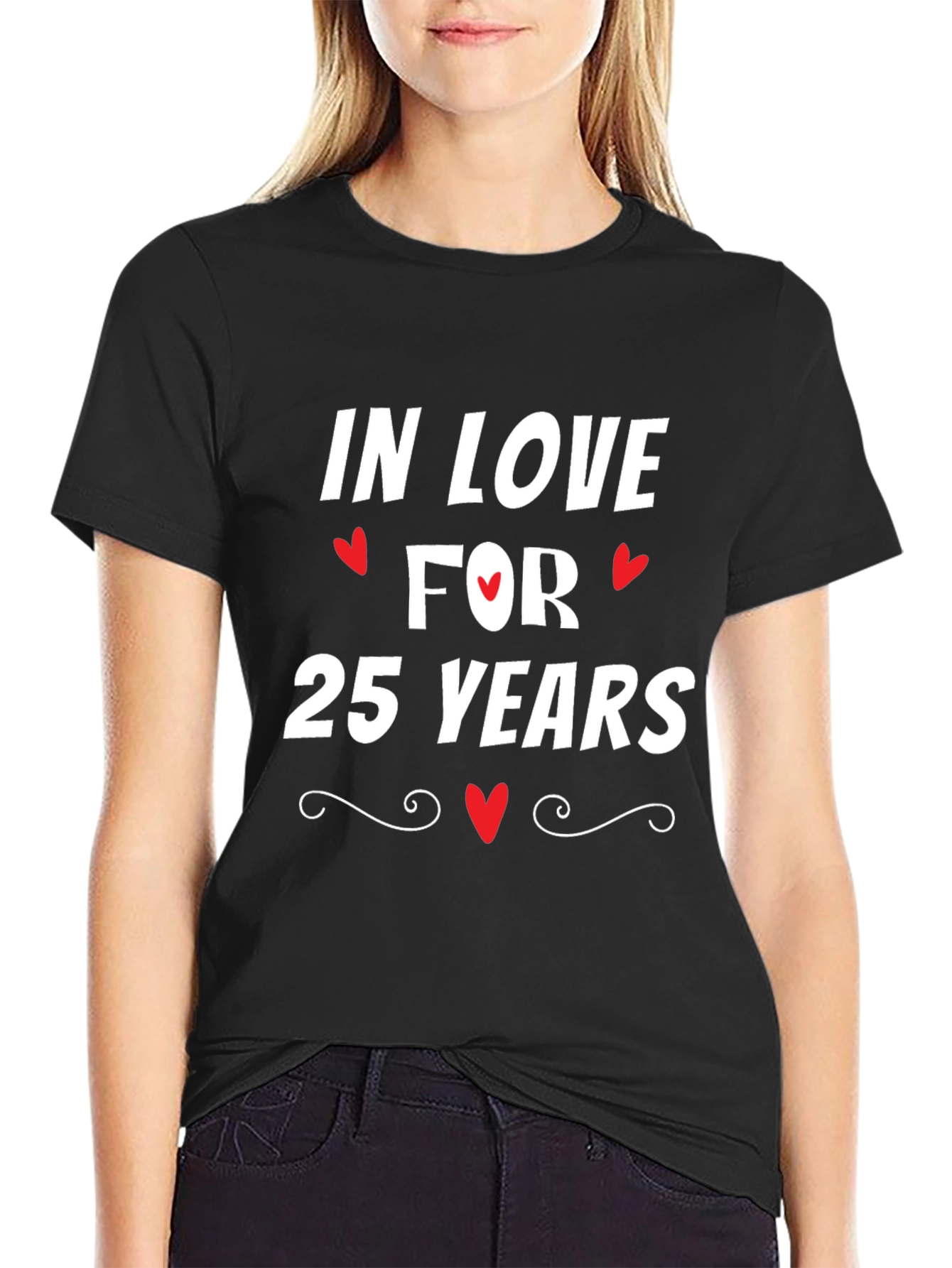 In Love For 25 Years Anniversary T-Shirt
