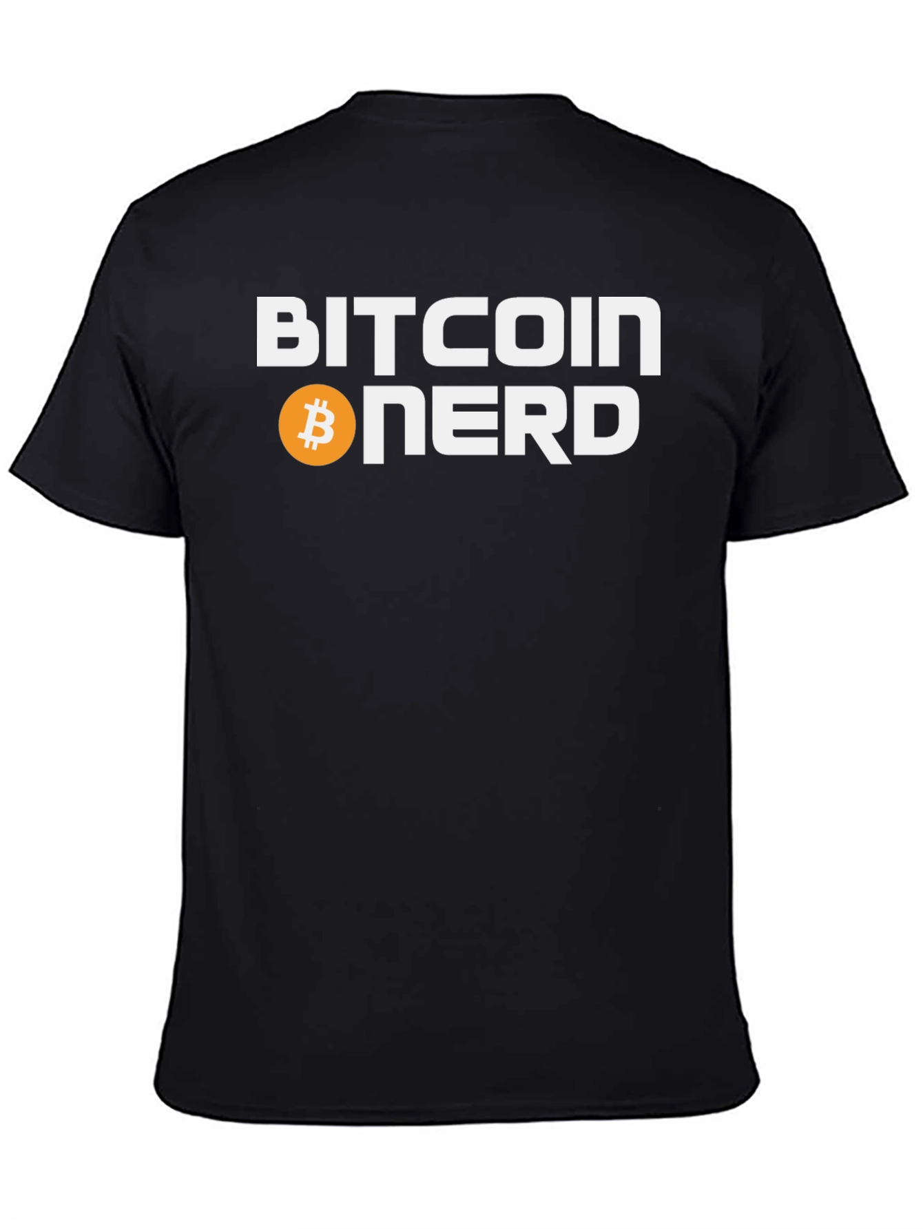 Bitcoin Nerd Graphic T-Shirt - Cryptocurrency Tee