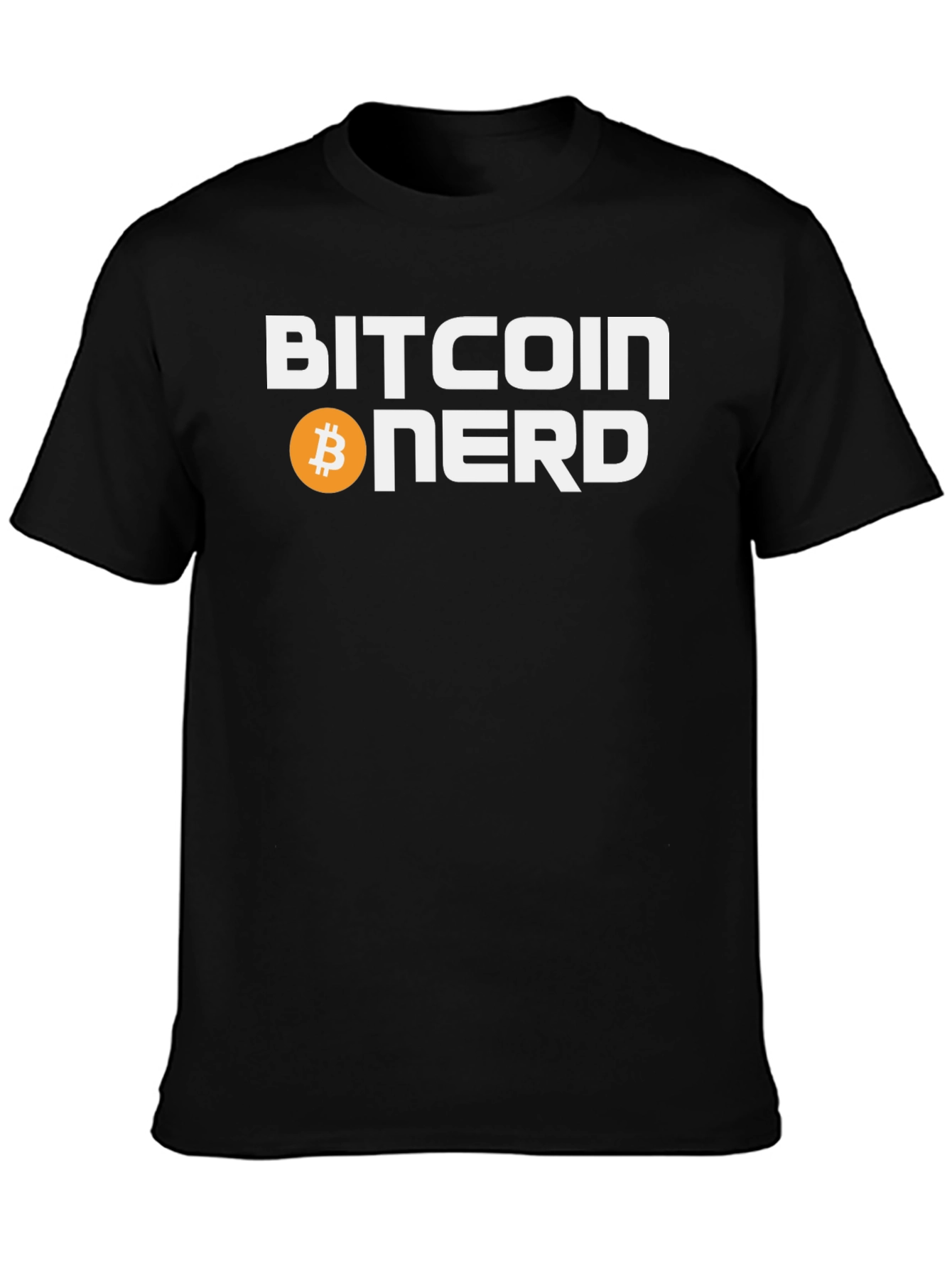 Bitcoin Nerd Graphic T-Shirt - Cryptocurrency Tee
