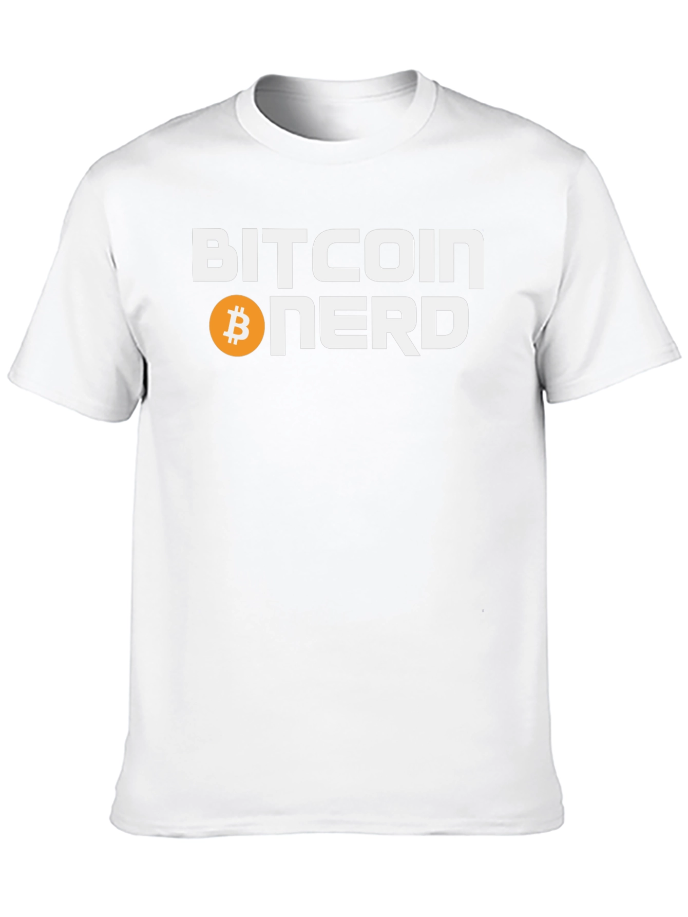 Bitcoin Nerd Graphic T-Shirt - Cryptocurrency Tee