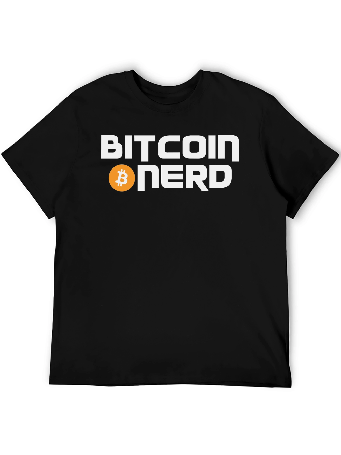 Bitcoin Nerd Graphic T-Shirt - Cryptocurrency Tee