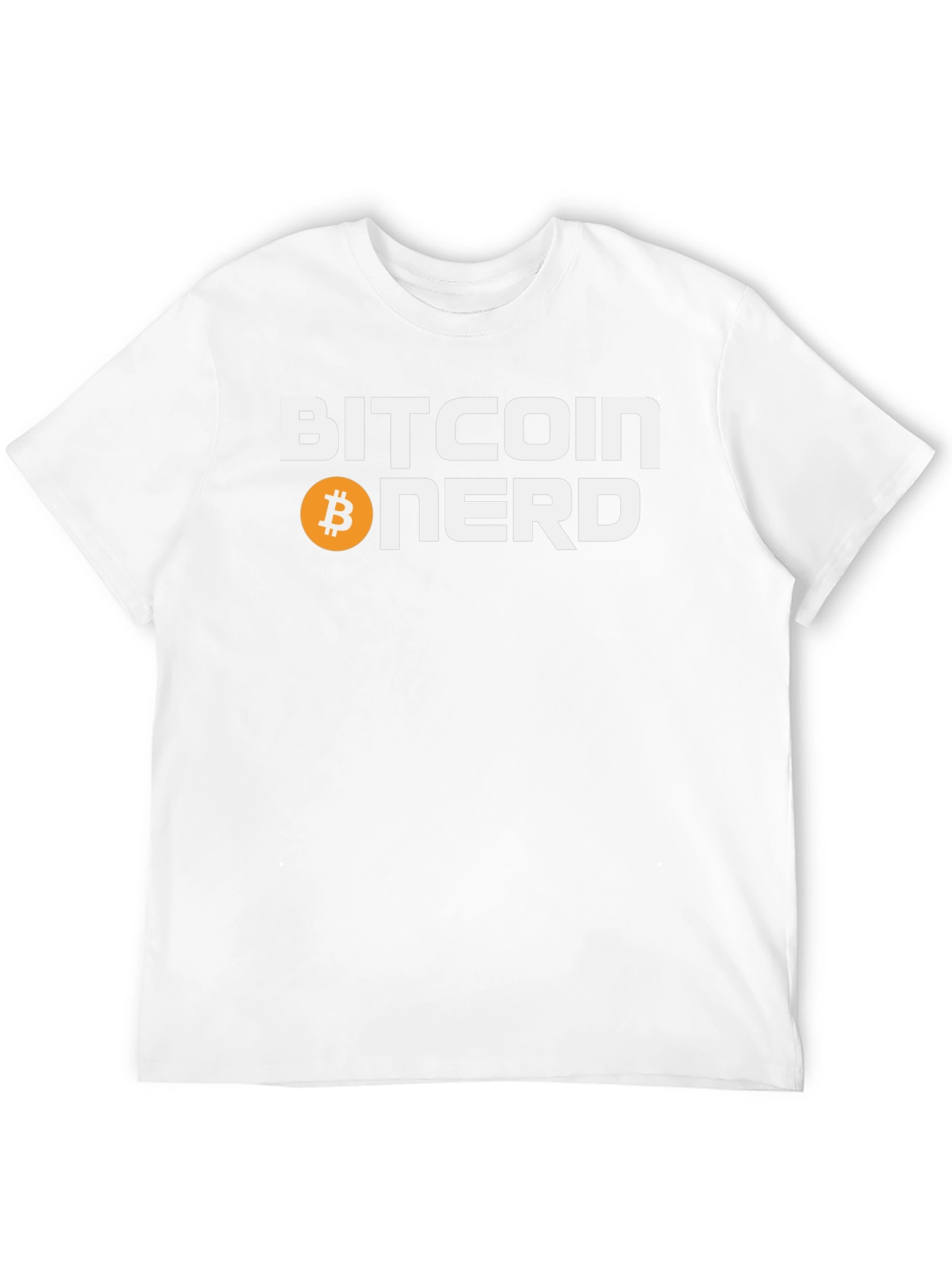 Bitcoin Nerd Graphic T-Shirt - Cryptocurrency Tee