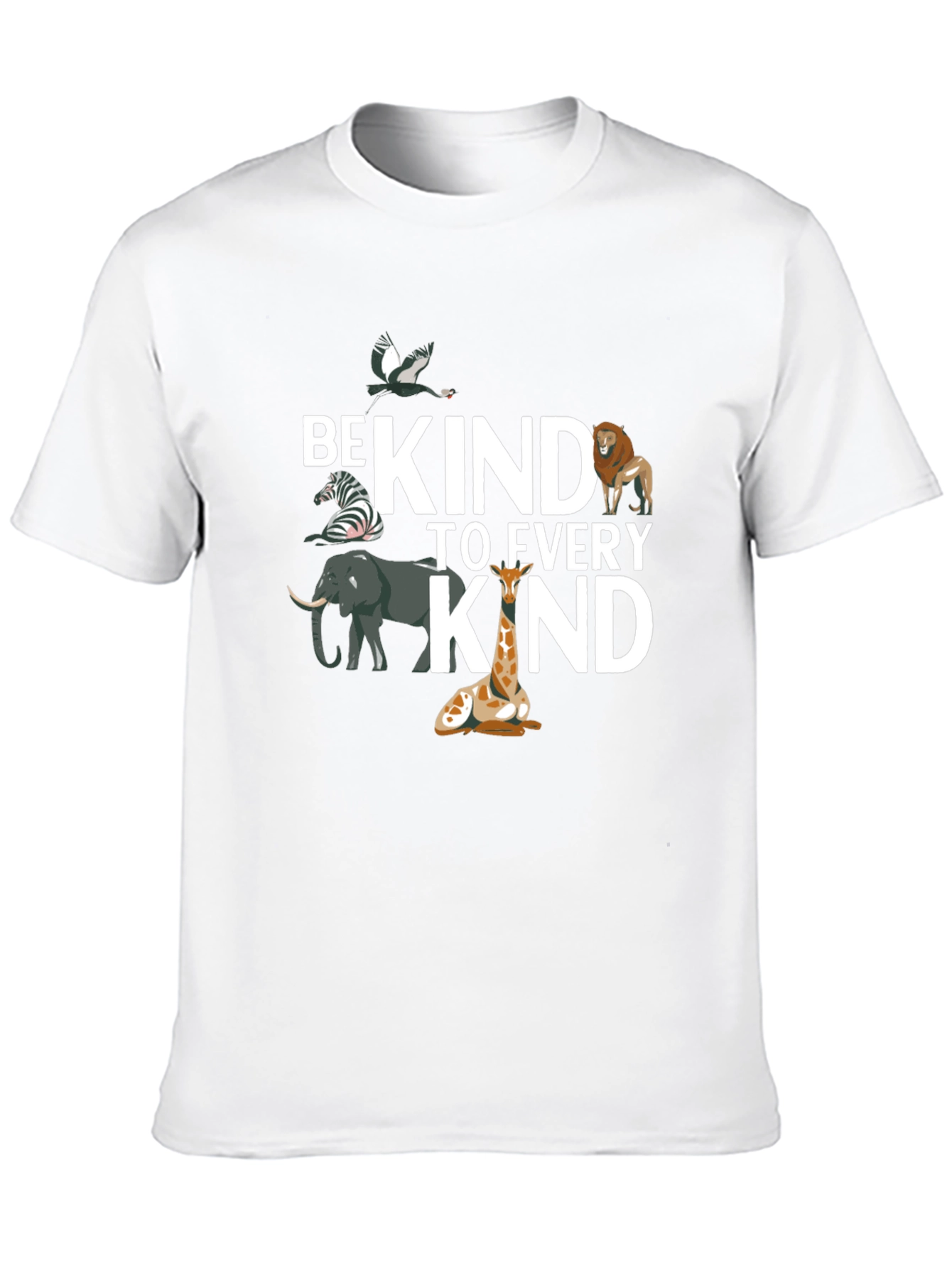 Be Kind To Every Kind Black Graphic Tee