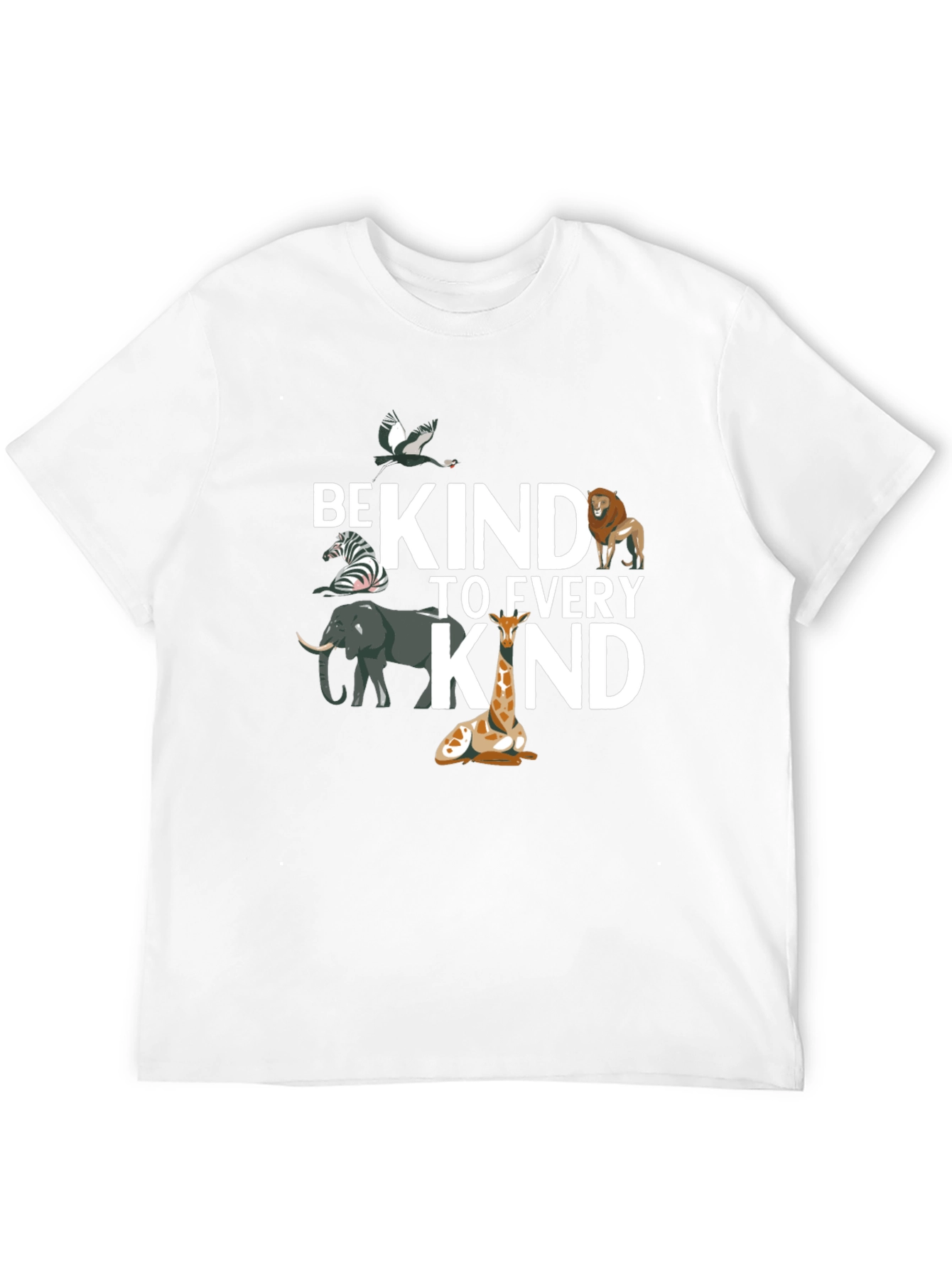 Be Kind To Every Kind Black Graphic Tee