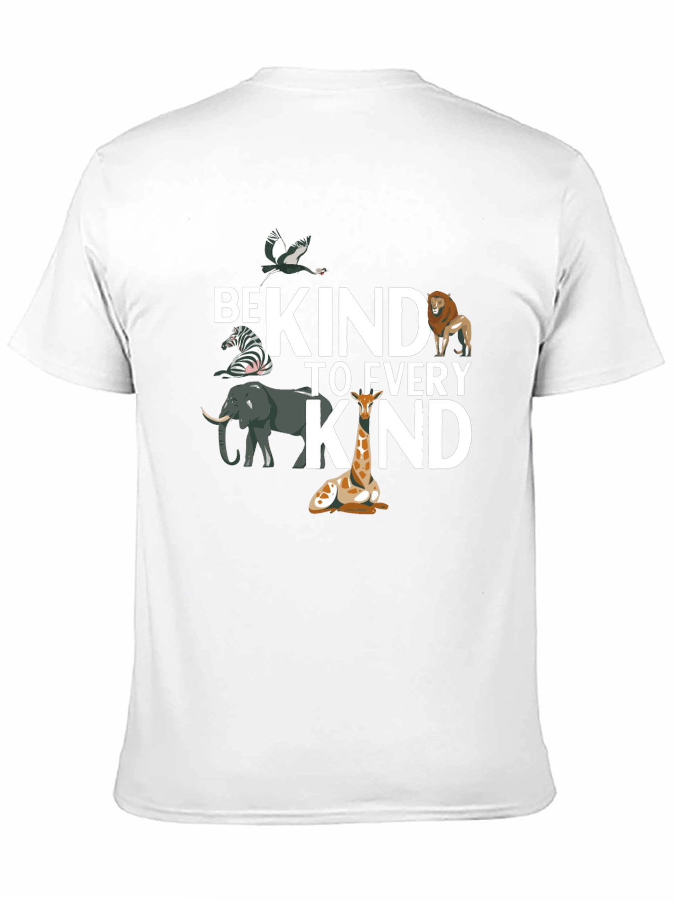 Be Kind To Every Kind Black Graphic Tee