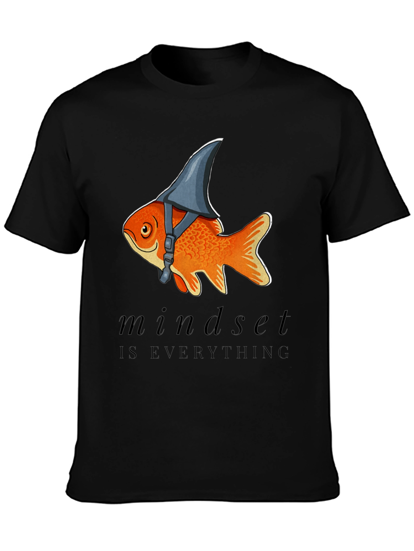 Mindset Shark Fin Goldfish Graphic Tee