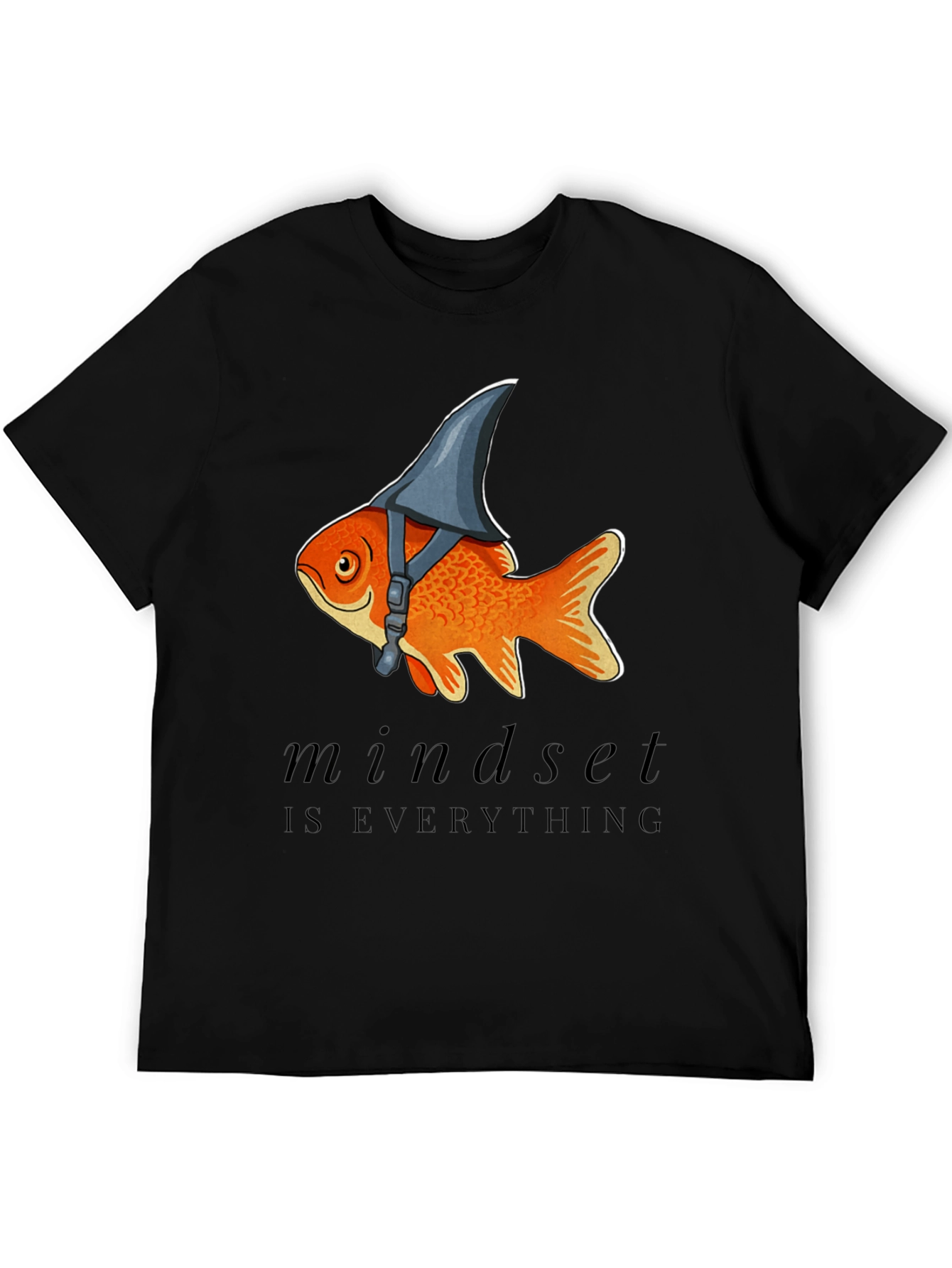 Mindset Shark Fin Goldfish Graphic Tee