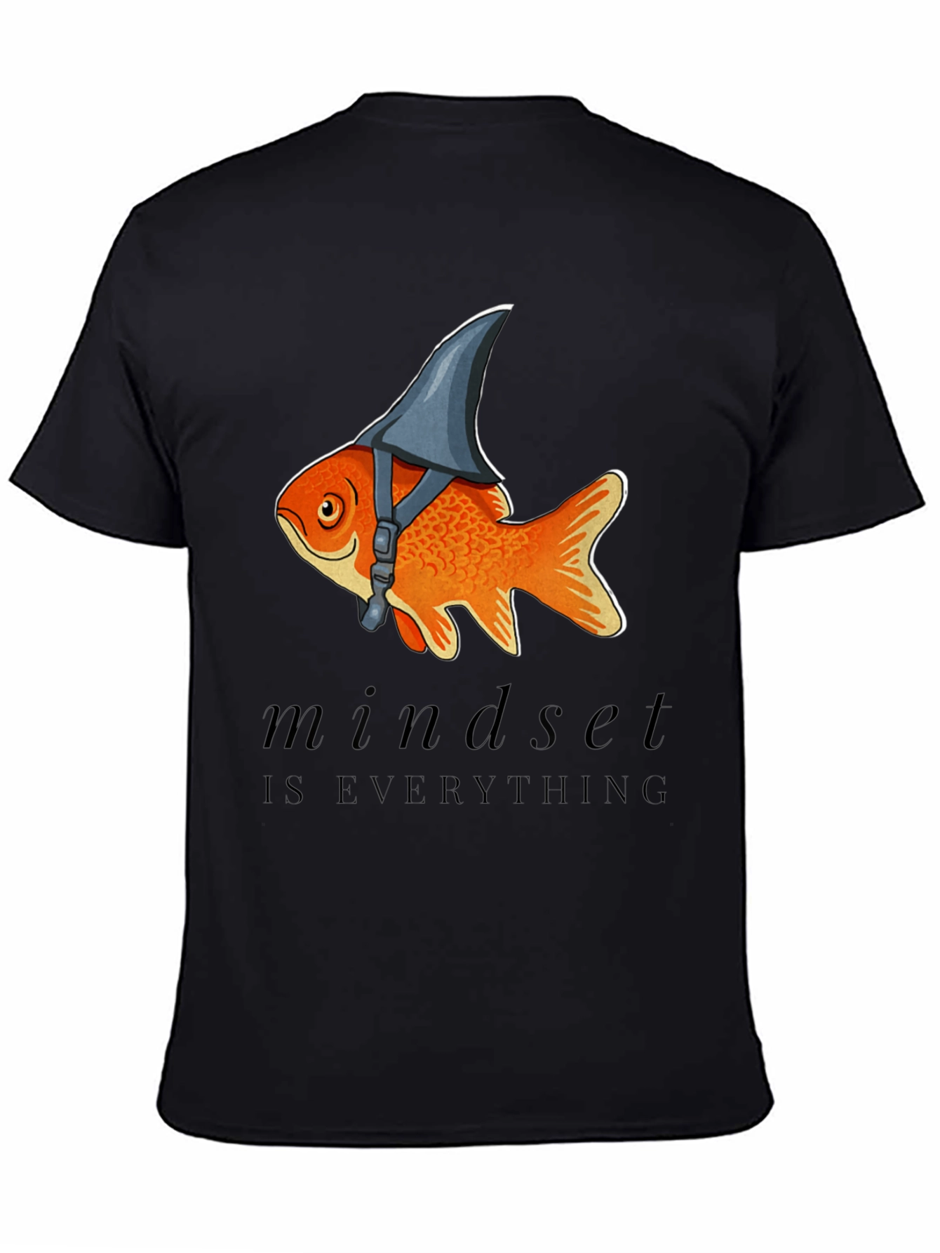 Mindset Shark Fin Goldfish Graphic Tee