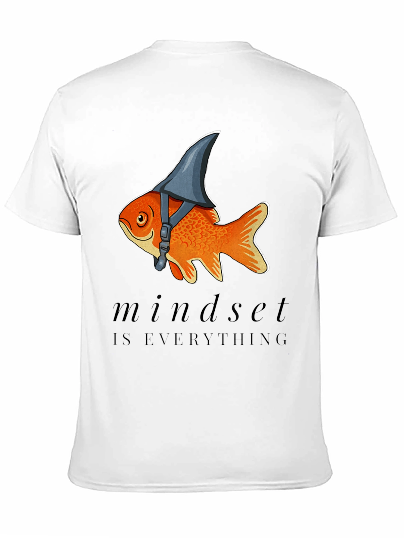 Mindset Shark Fin Goldfish Graphic Tee