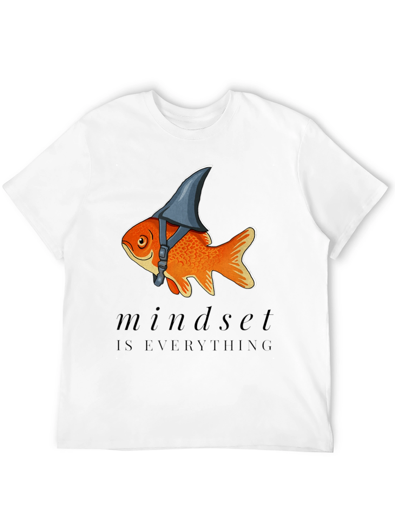 Mindset Shark Fin Goldfish Graphic Tee