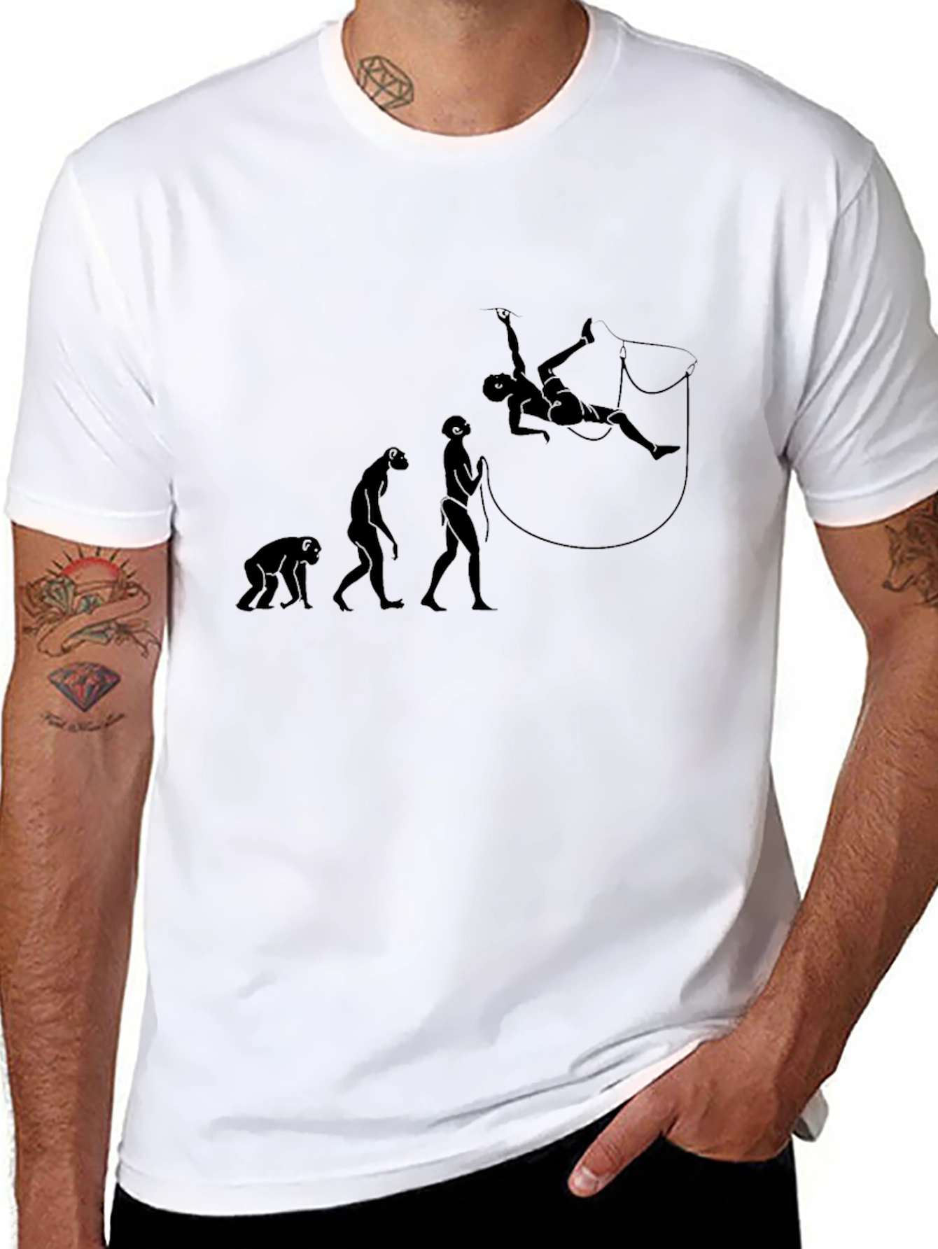 Evolution of Climbing T-Shirt