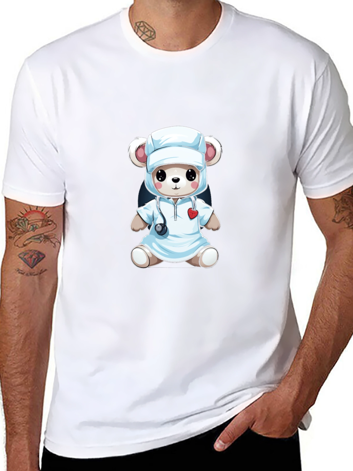 Nurse Teddy Bear T-Shirt