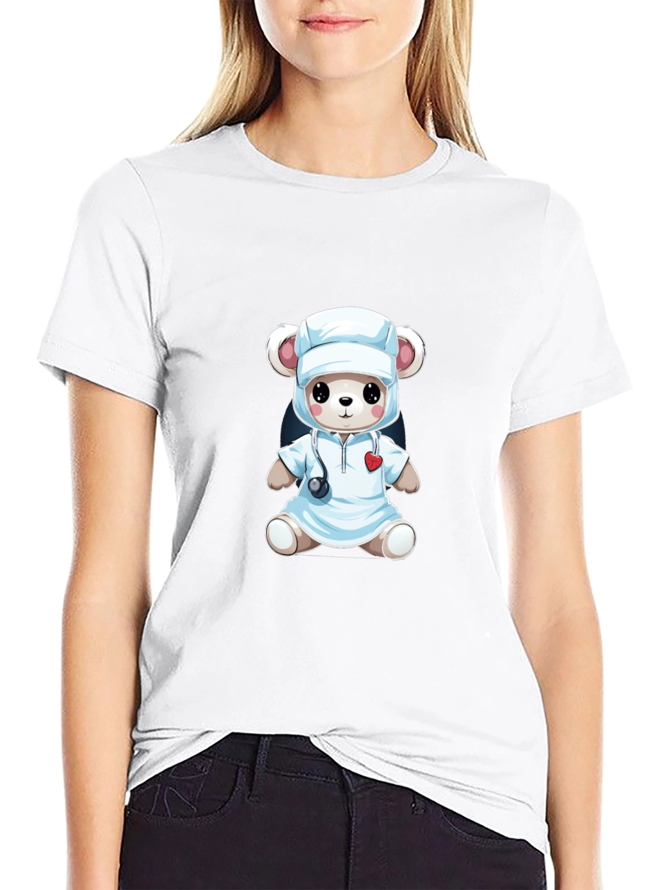 Nurse Teddy Bear T-Shirt