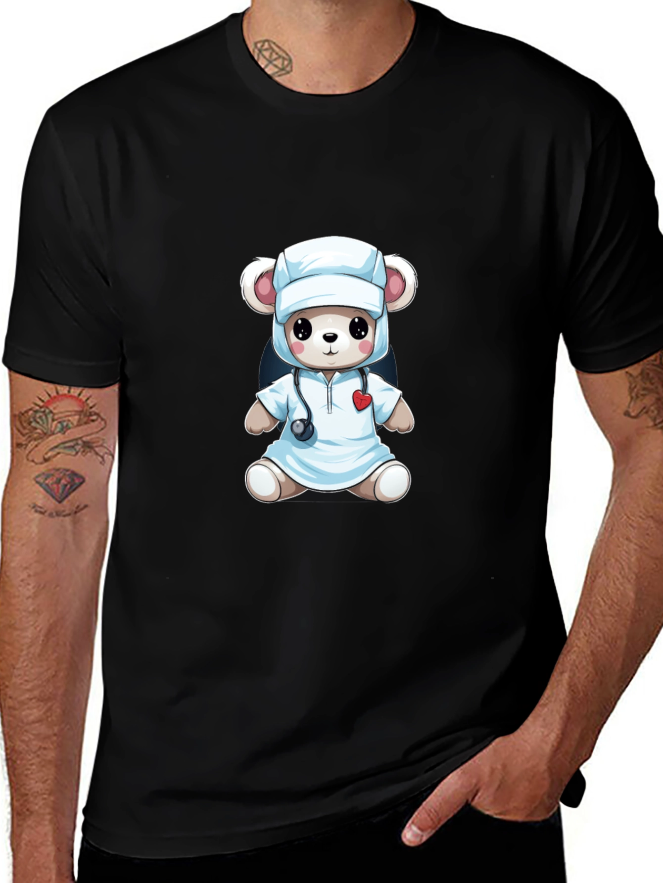Nurse Teddy Bear T-Shirt