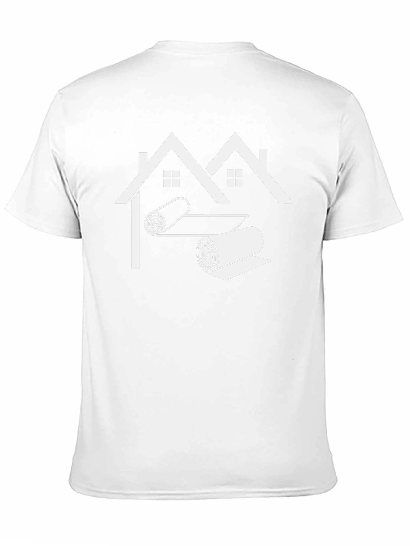 Roofer T-Shirt - Houses & Roofing Graphic Tee