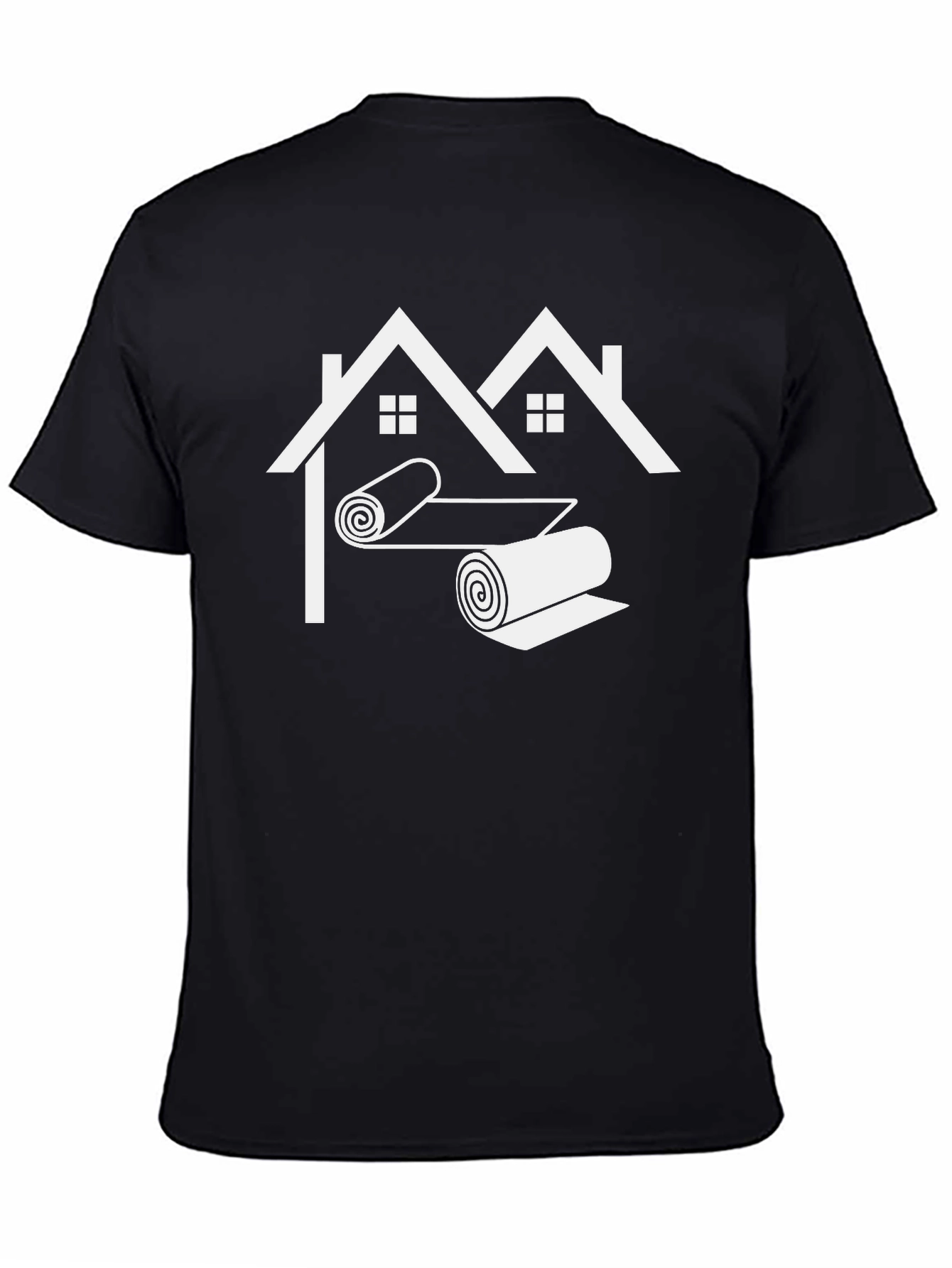 Roofer T-Shirt - Houses & Roofing Graphic Tee