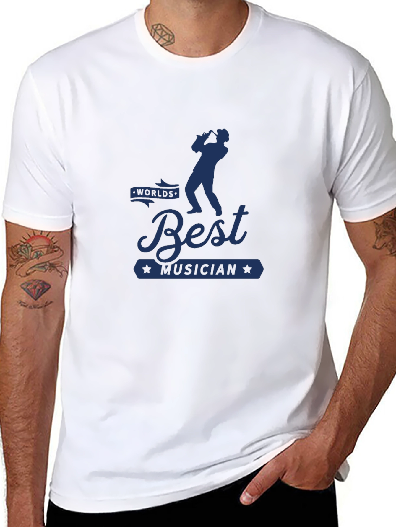 Worlds Best Musician Graphic T-Shirt