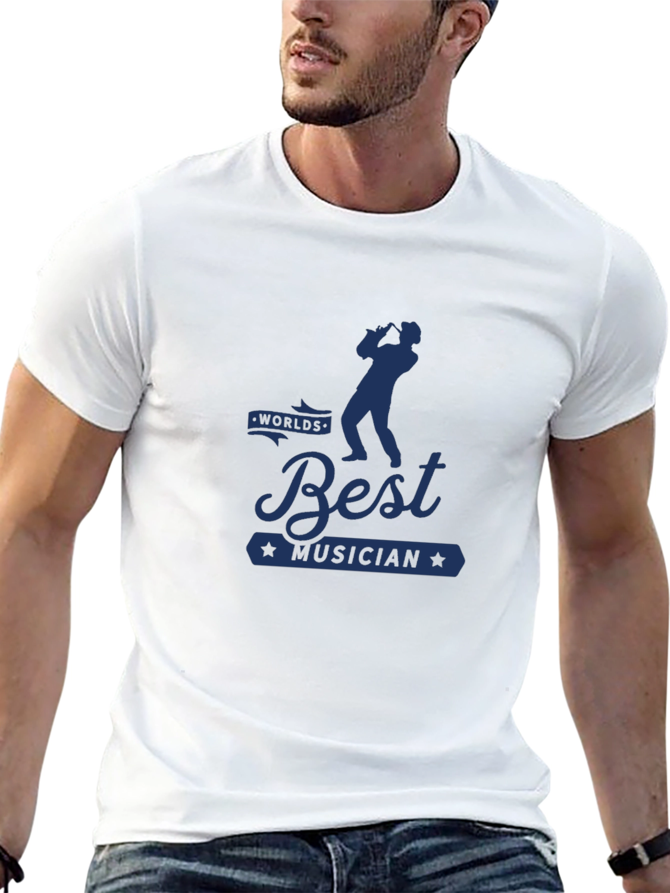 Worlds Best Musician Graphic T-Shirt
