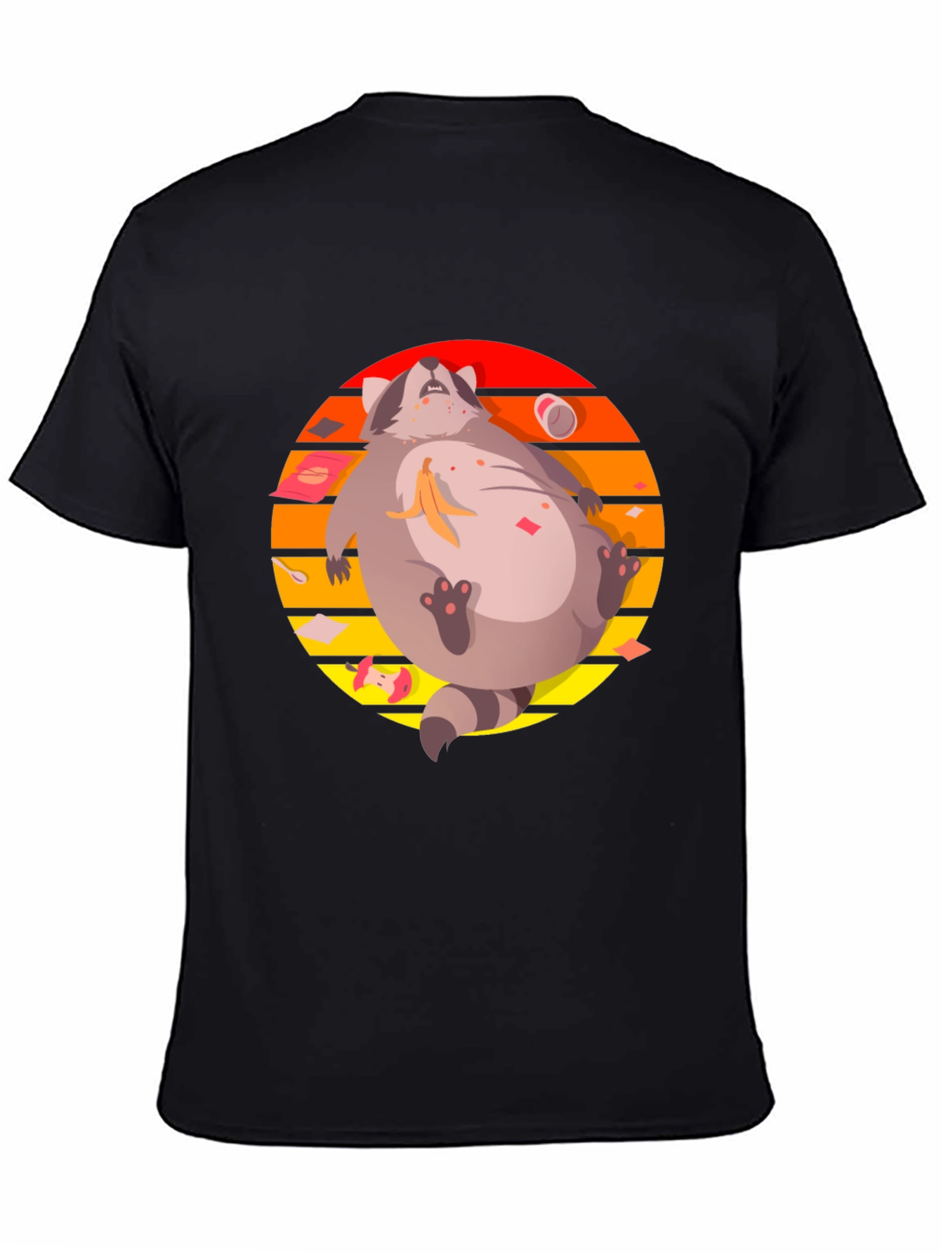 Lazy Raccoon Graphic Tee