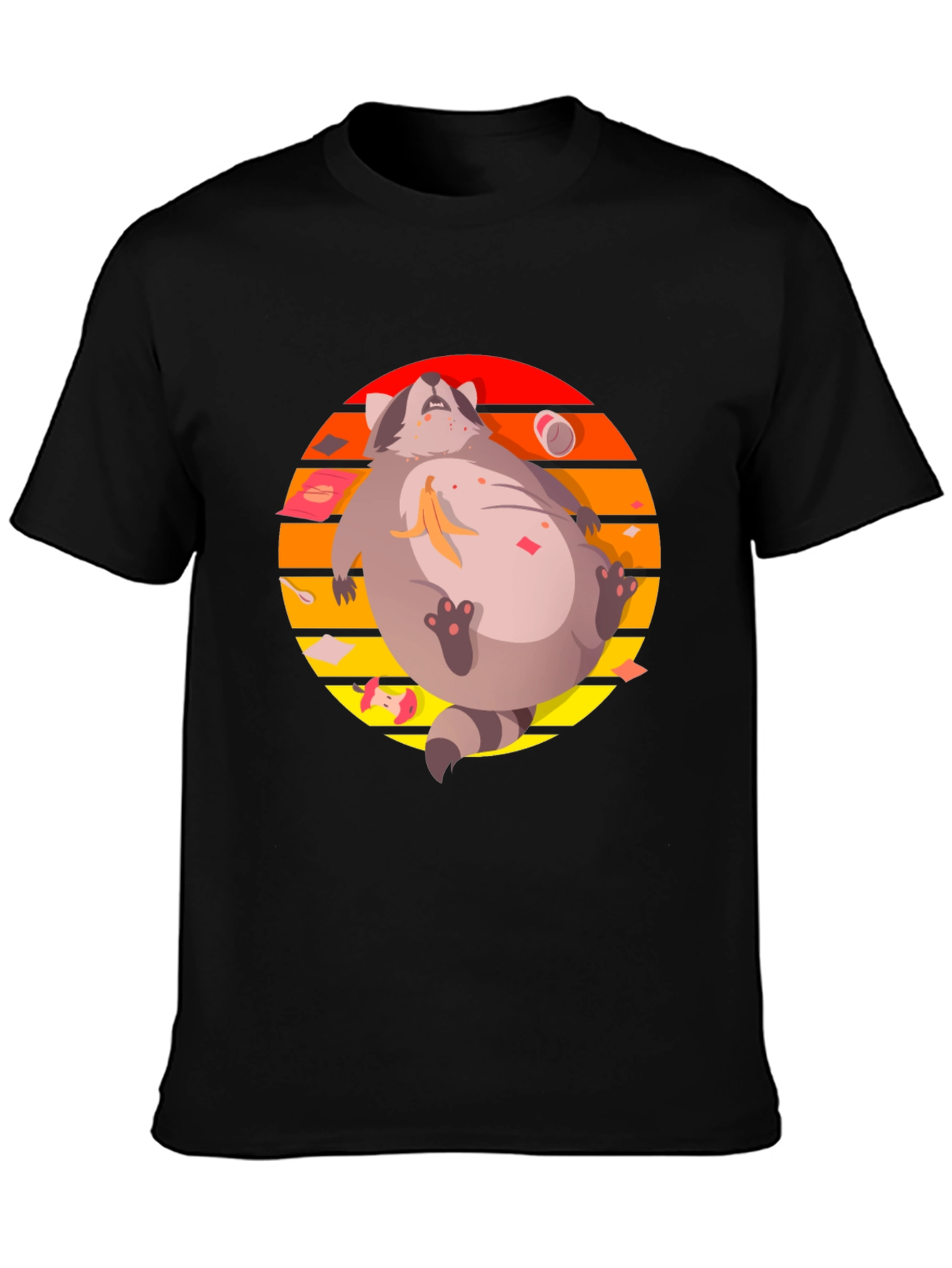 Lazy Raccoon Graphic Tee