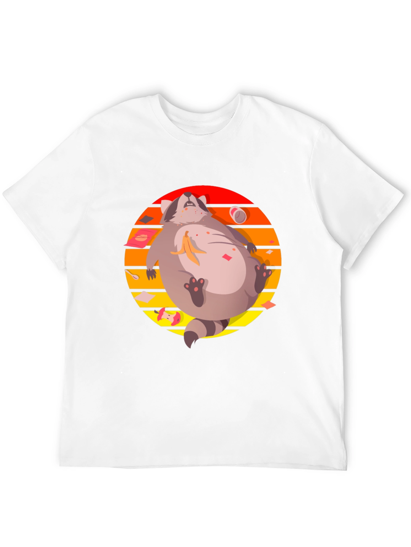 Lazy Raccoon Graphic Tee