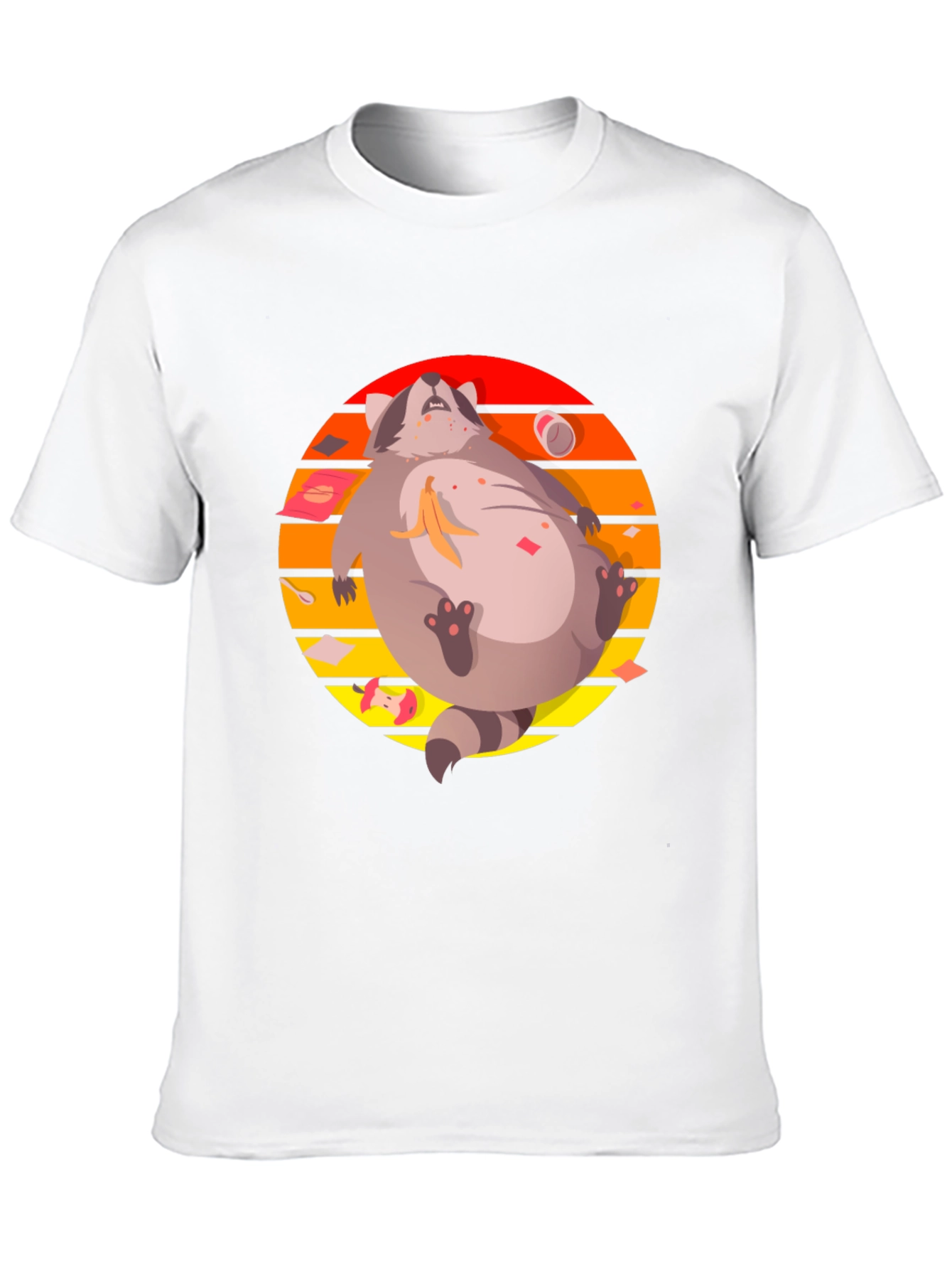 Lazy Raccoon Graphic Tee