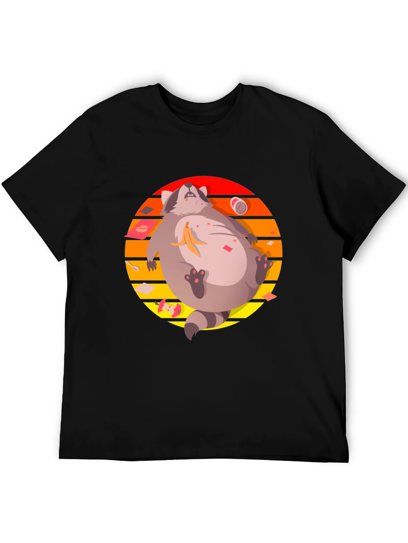 Lazy Raccoon Graphic Tee