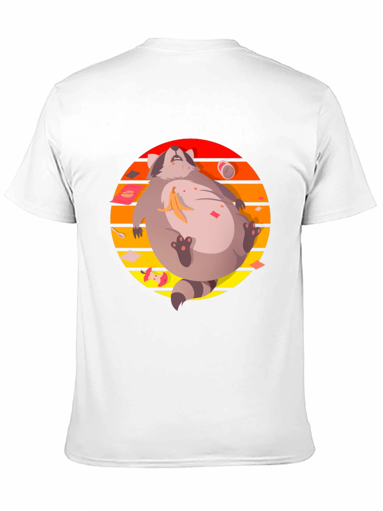 Lazy Raccoon Graphic Tee