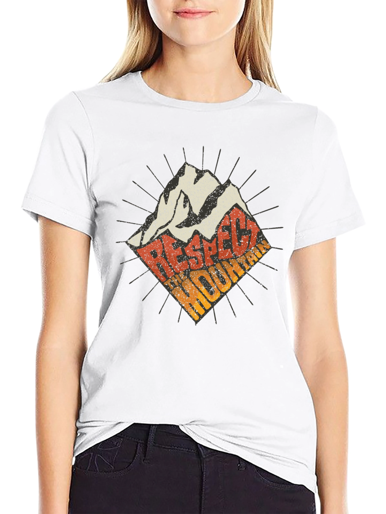 Respect The Mountains Graphic Tee