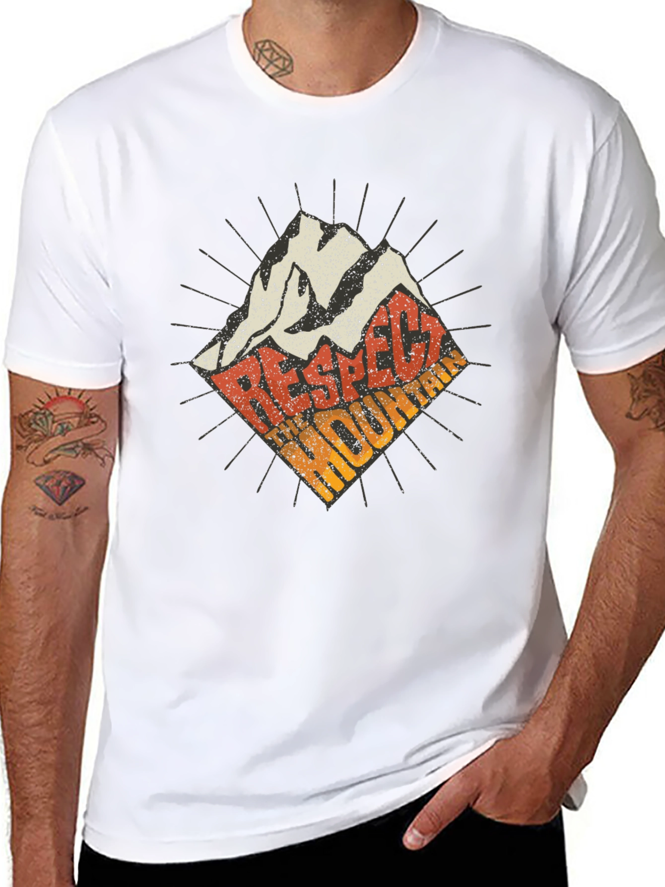 Respect The Mountains Graphic Tee