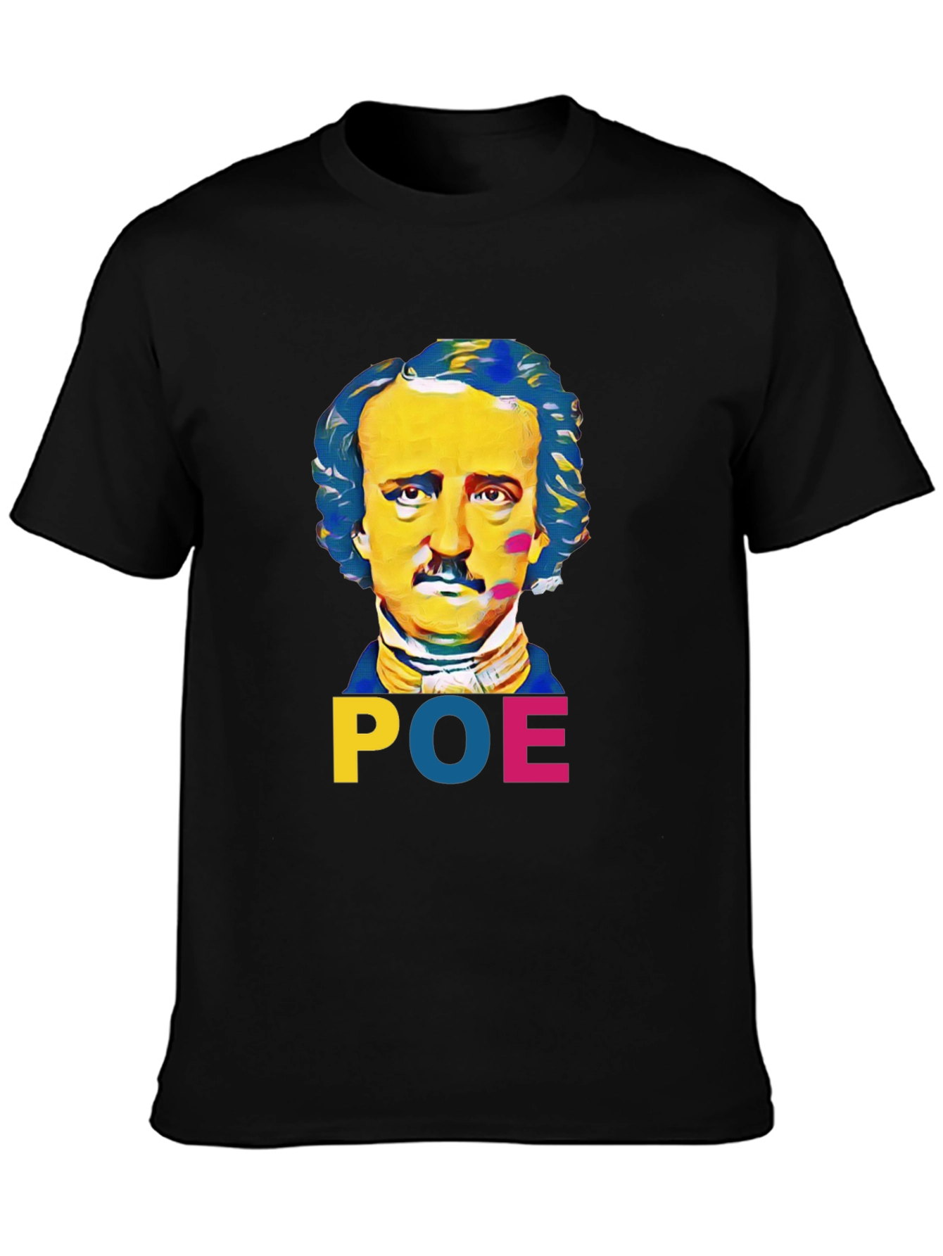 Edgar Allan Poe Graphic T-Shirt - Literary Style