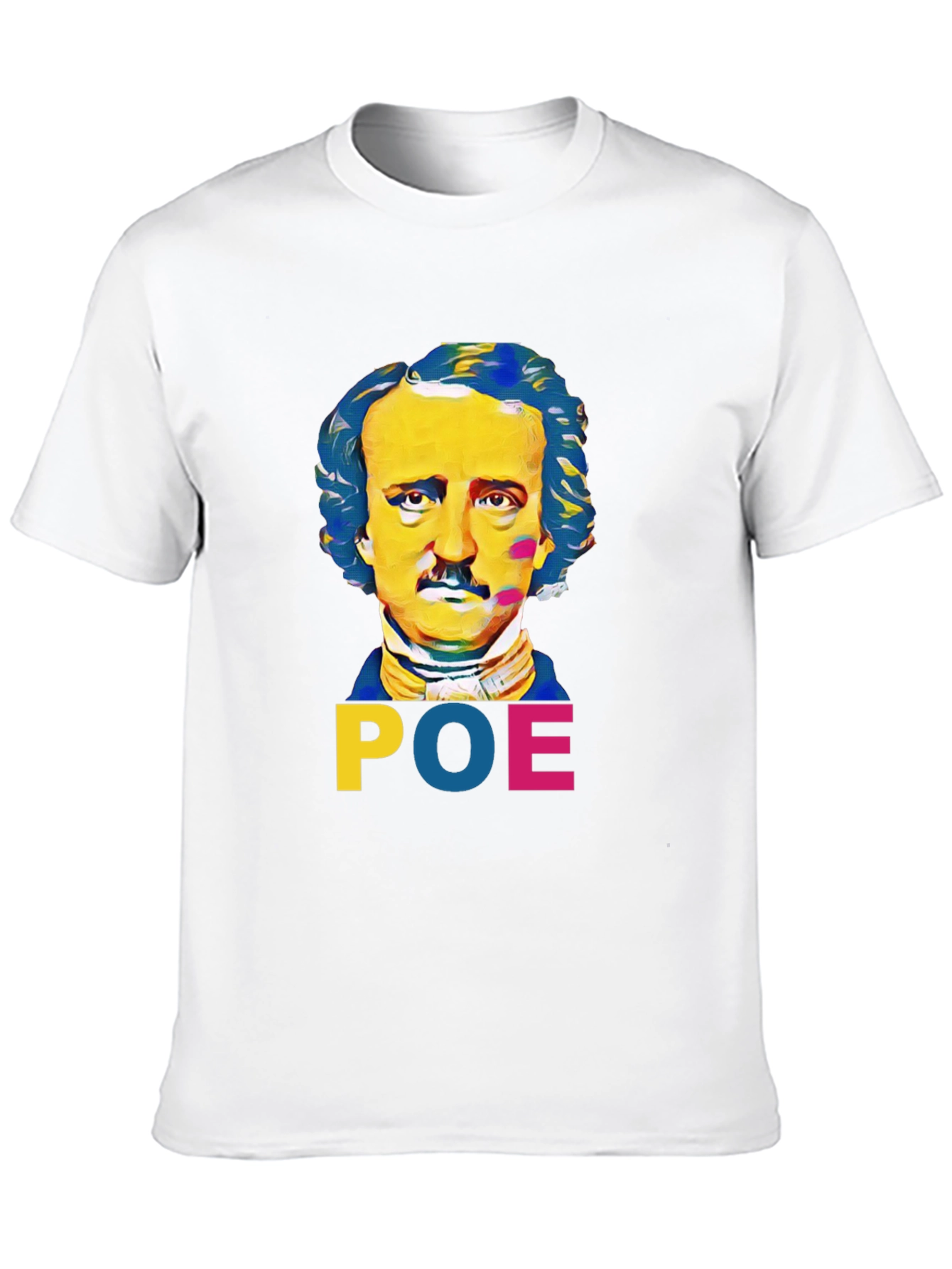 Edgar Allan Poe Graphic T-Shirt - Literary Style