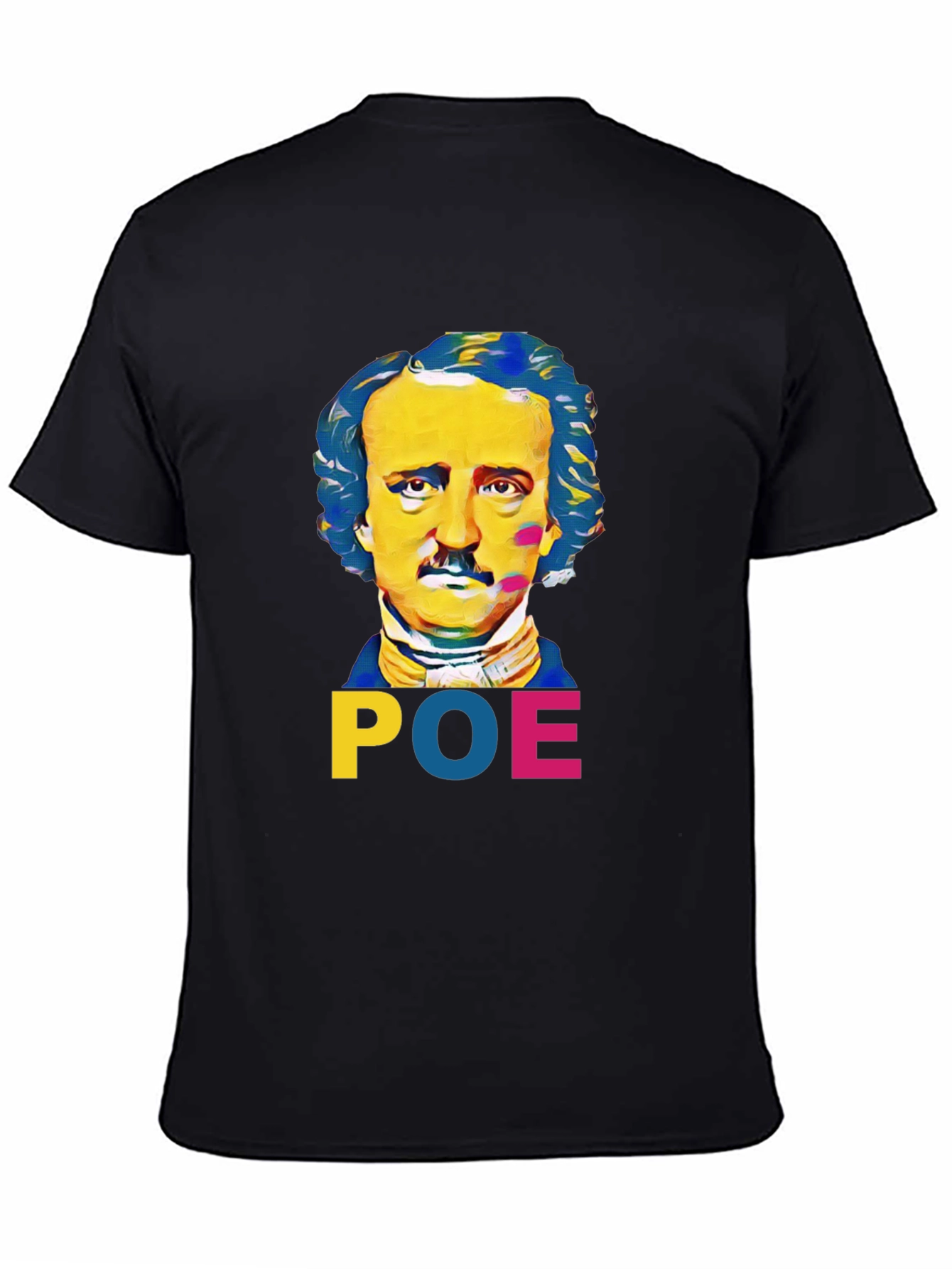 Edgar Allan Poe Graphic T-Shirt - Literary Style