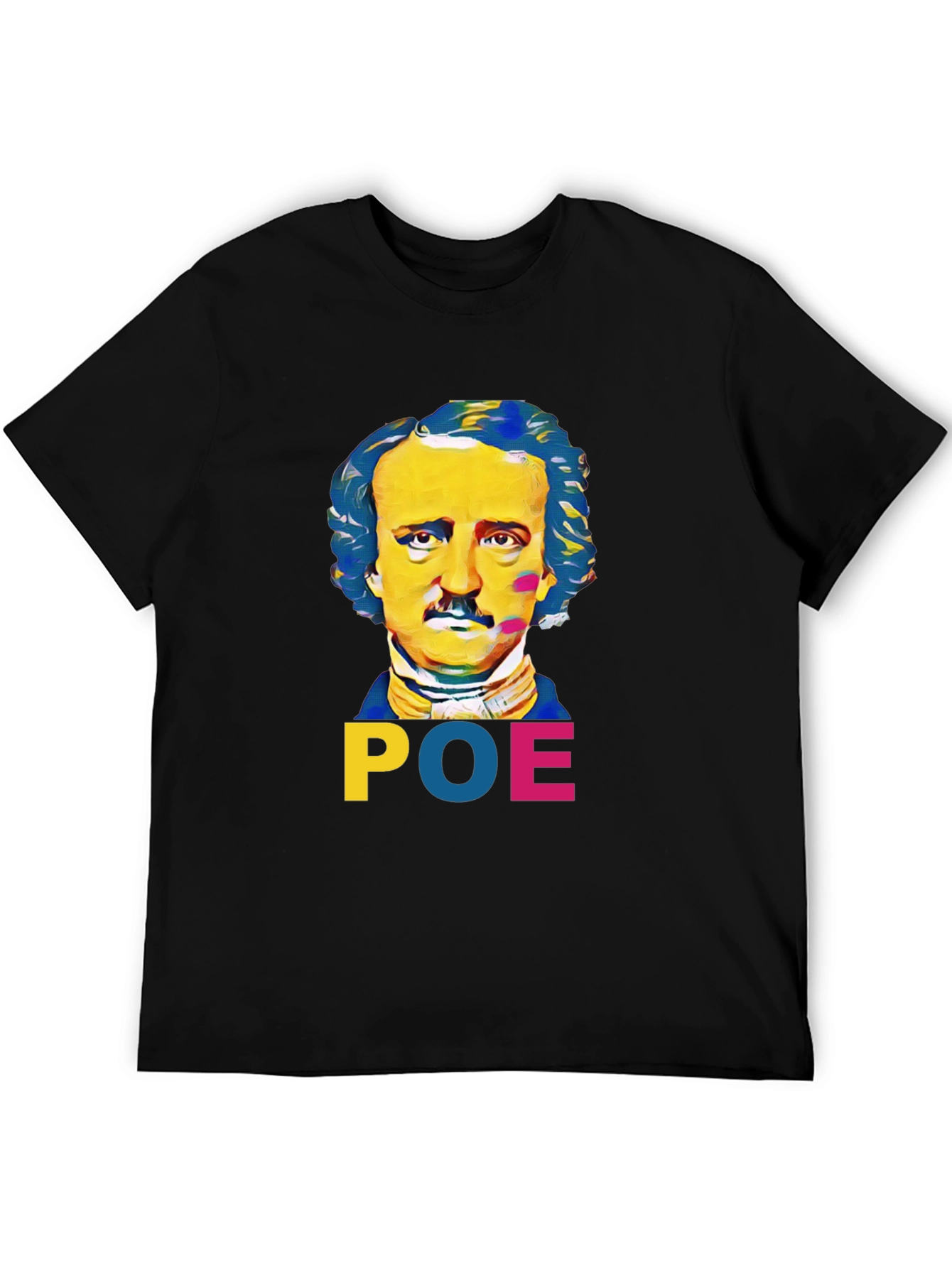 Edgar Allan Poe Graphic T-Shirt - Literary Style