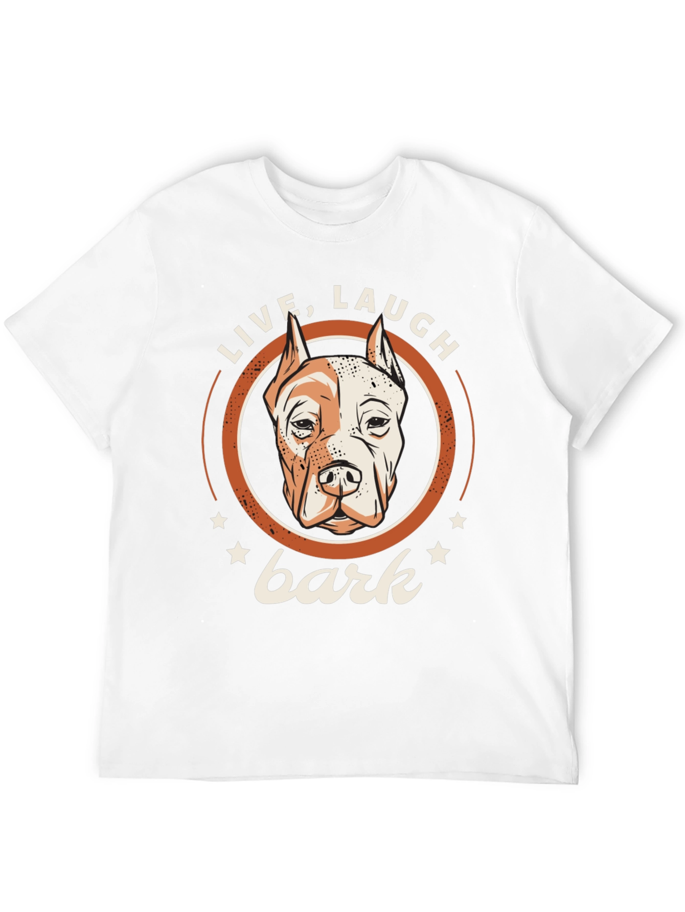 Live Laugh Bark Dog T-Shirt