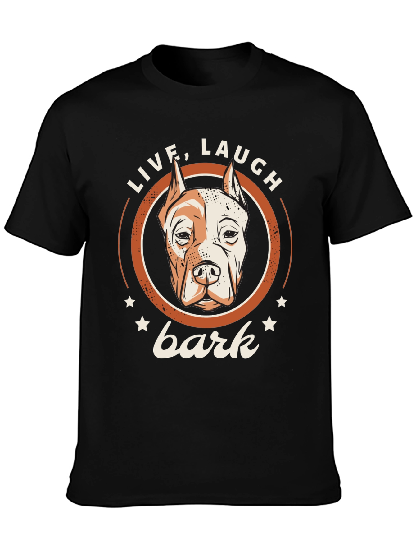 Live Laugh Bark Dog T-Shirt