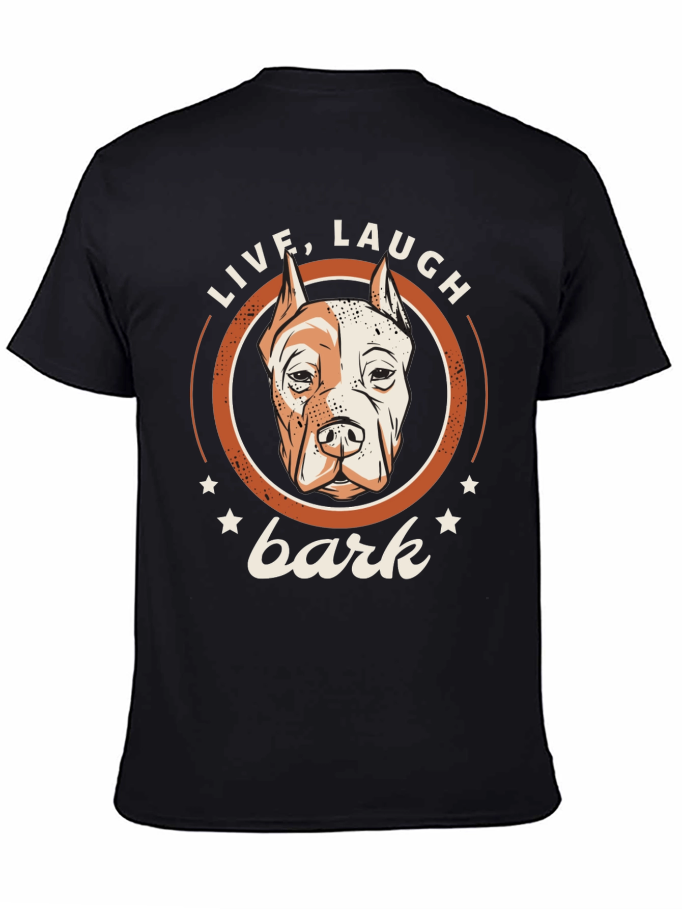 Live Laugh Bark Dog T-Shirt
