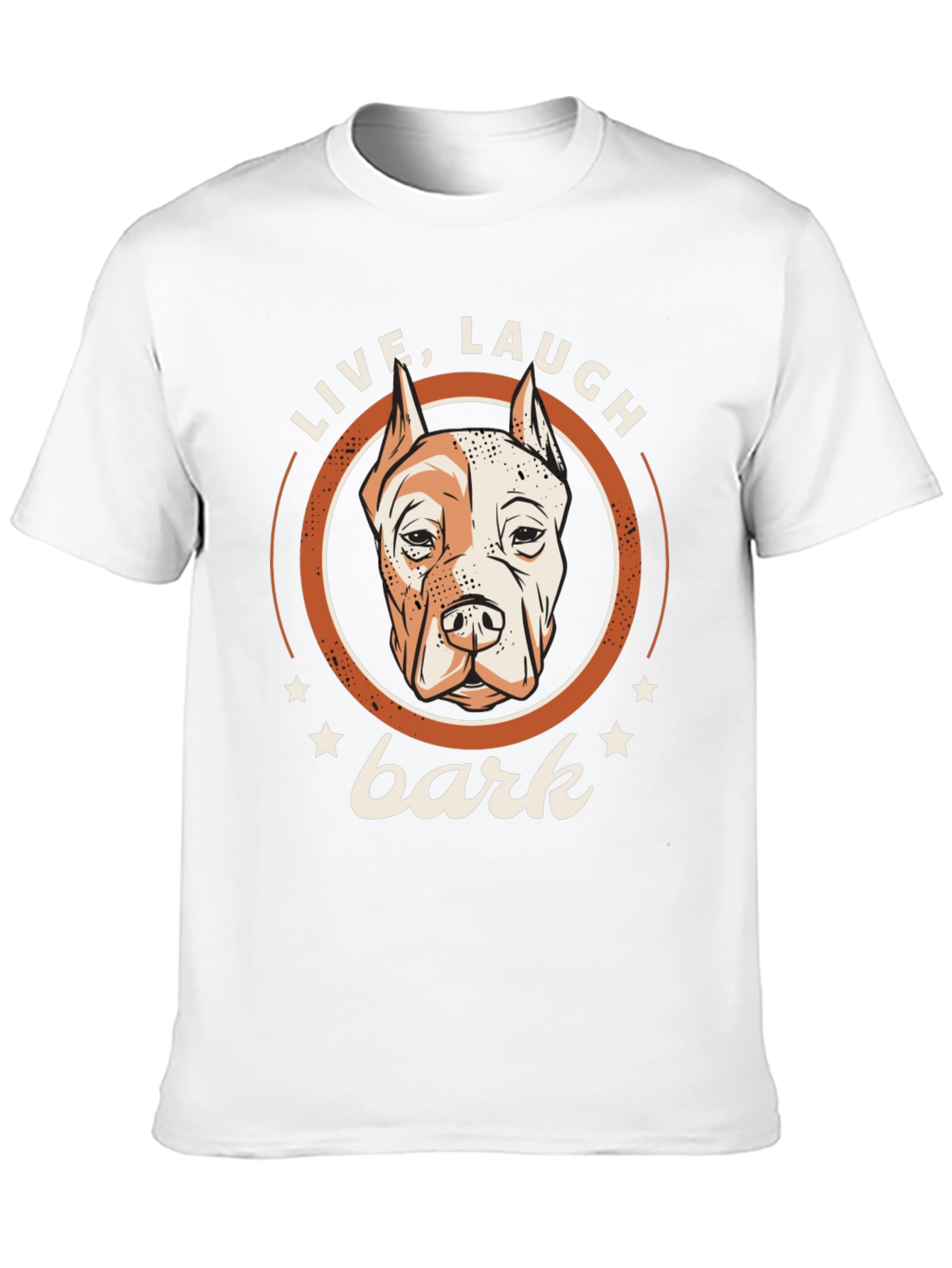 Live Laugh Bark Dog T-Shirt