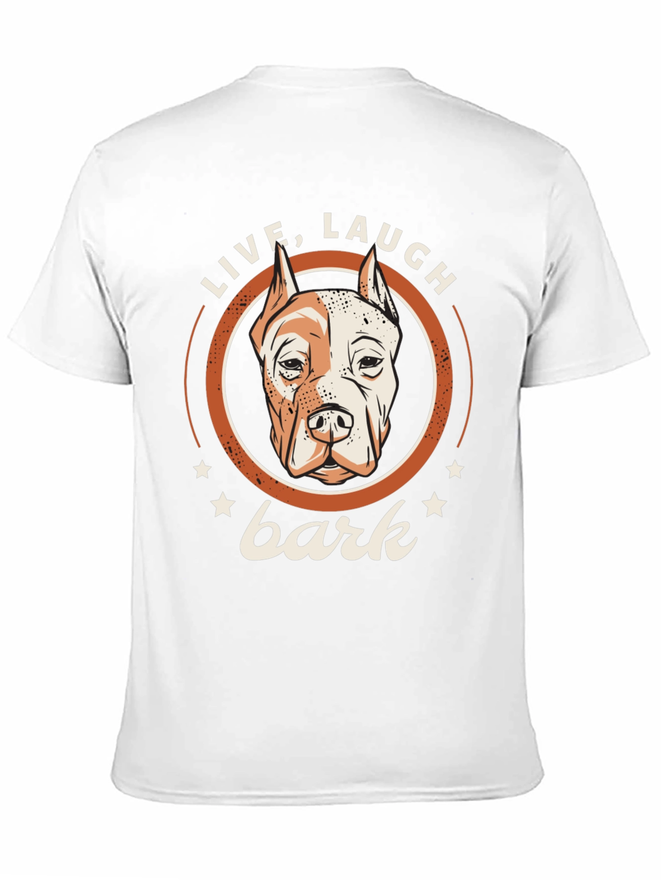 Live Laugh Bark Dog T-Shirt