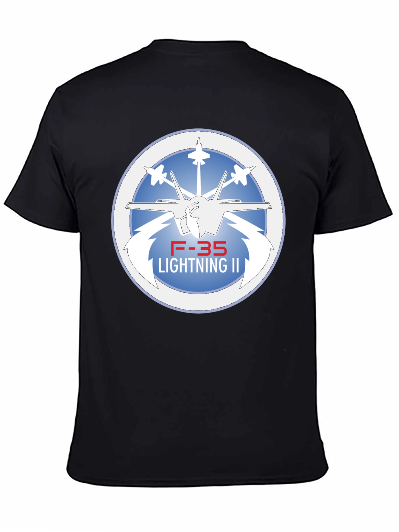 F-35 Lightning II Black T-Shirt