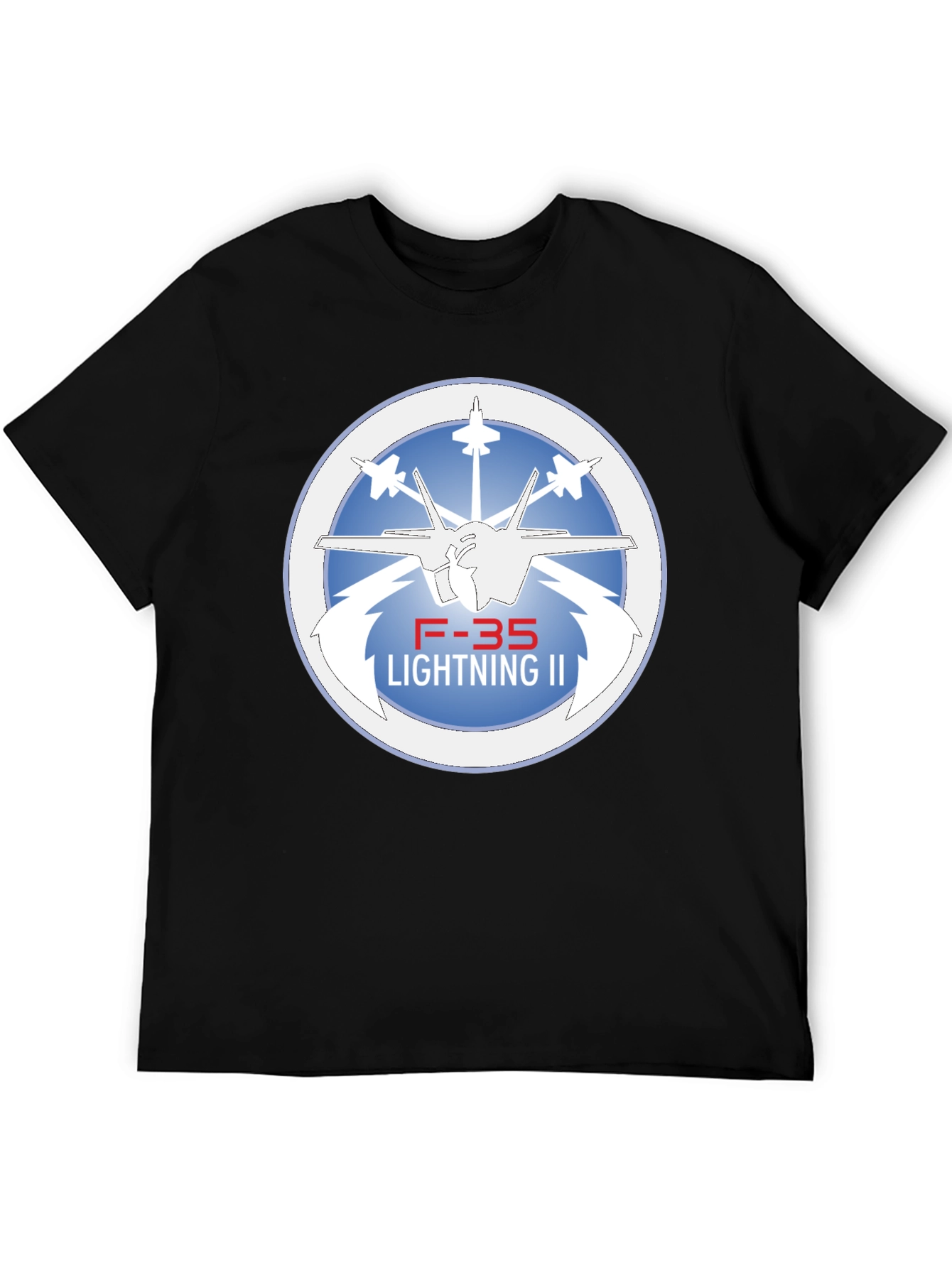 F-35 Lightning II Black T-Shirt