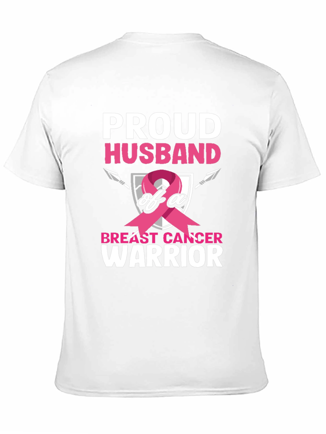 Proud Husband of a Breast Cancer Warrior T-Shirt