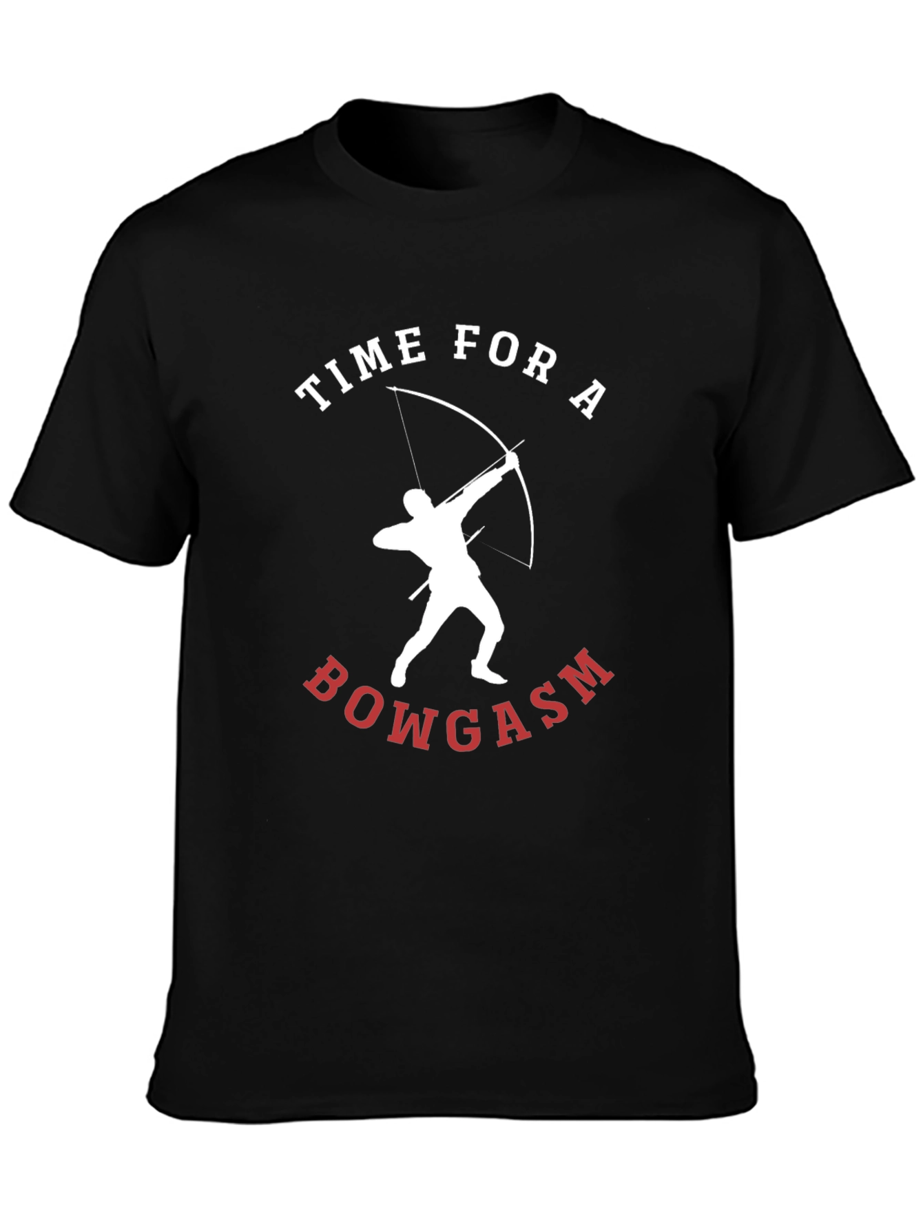Time For A Bowgasm Funny Archery T-Shirt