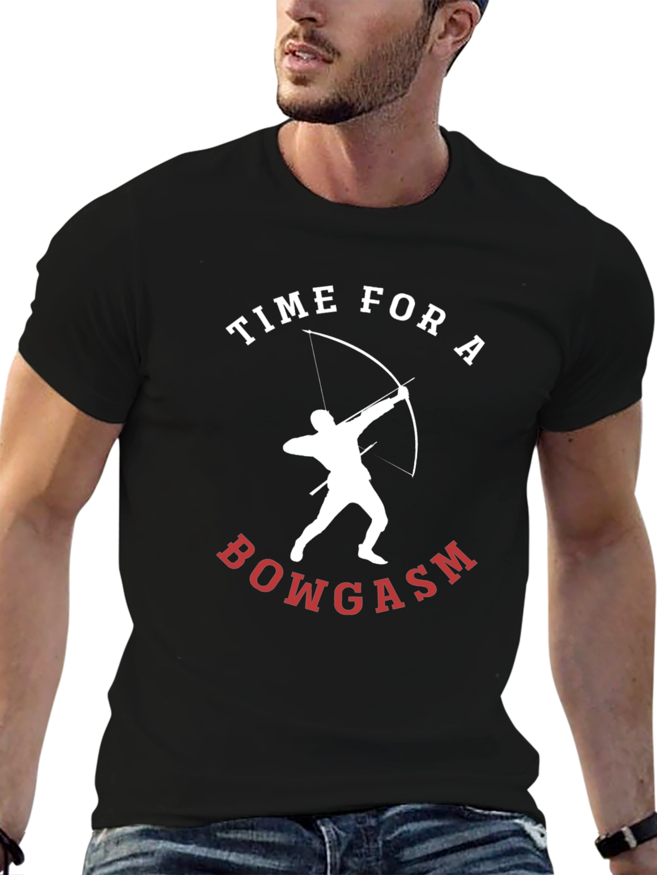Time For A Bowgasm Funny Archery T-Shirt