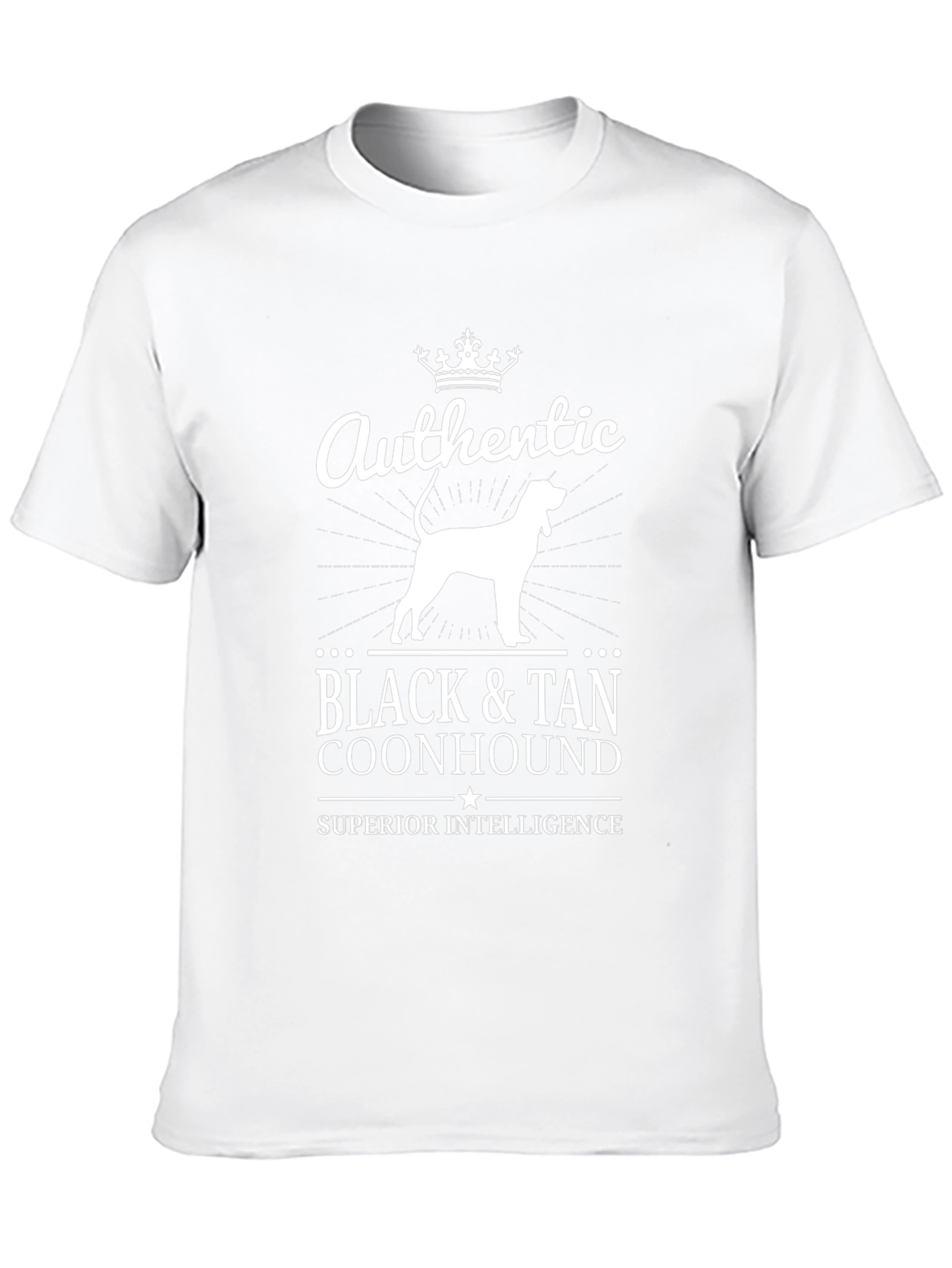 Authentic Black & Tan Coonhound Tee