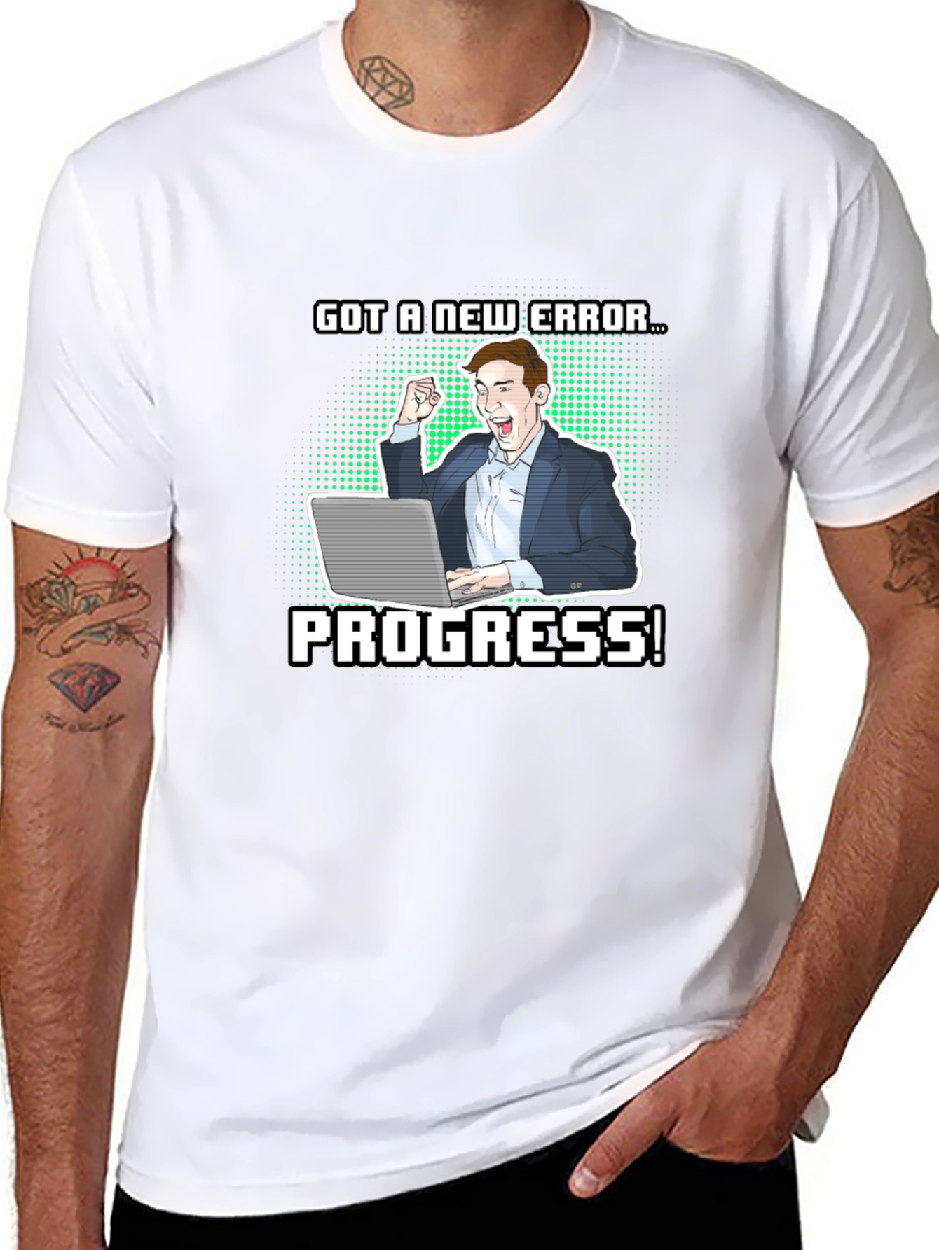 Got a New Error Progress! T-Shirt